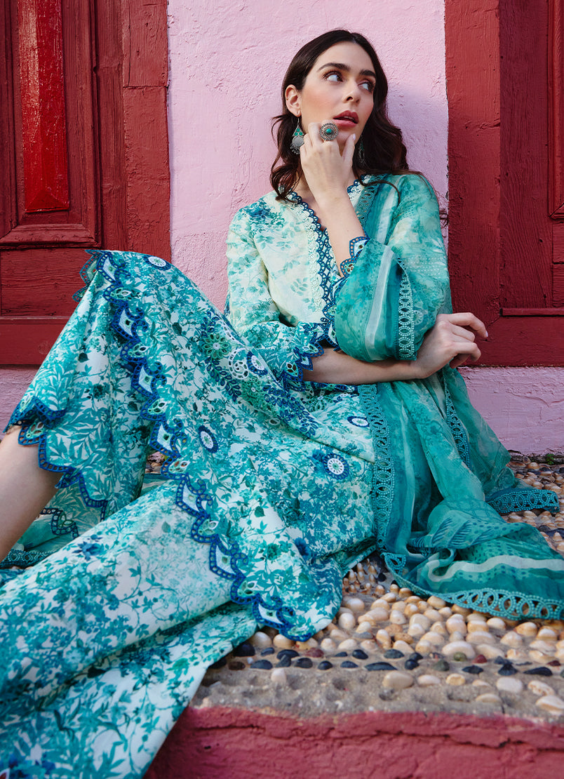Image | Spring Printkari 25 | Sahar - Official Image - Agha Fabrics UK