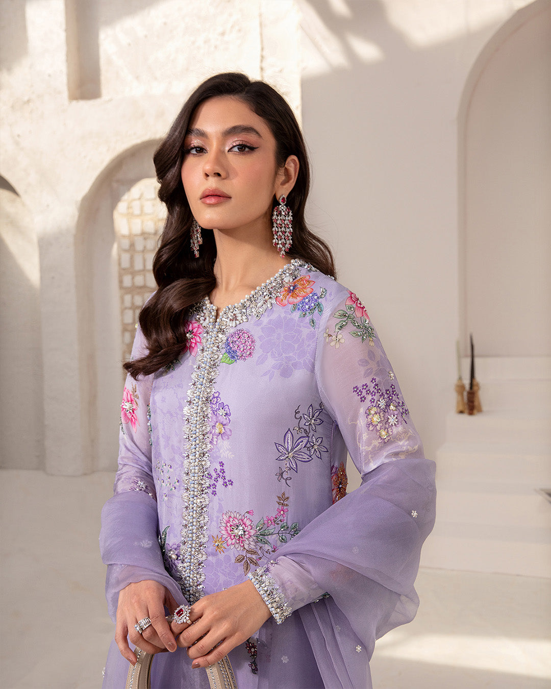 Faiza Saqlain | Lenora Luxury Pret | Aria - Official Faiza Saqlain - Agha Fabrics UK