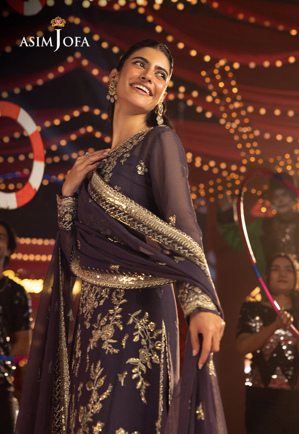 Asim Jofa | Festive Collection 25 | AJLF-01 - Official Asim Jofa - Agha Fabrics UK