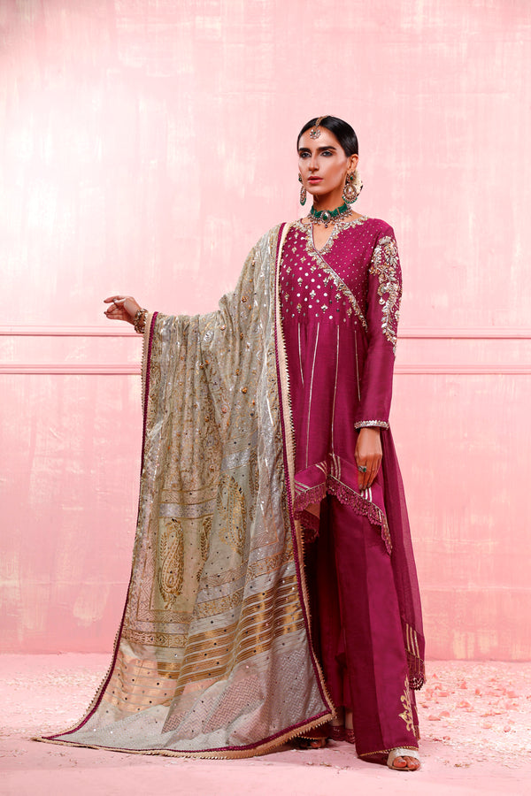Wahajmkhan | Festive Fiesta Formals | MAGENTA MAGNIFICENCE