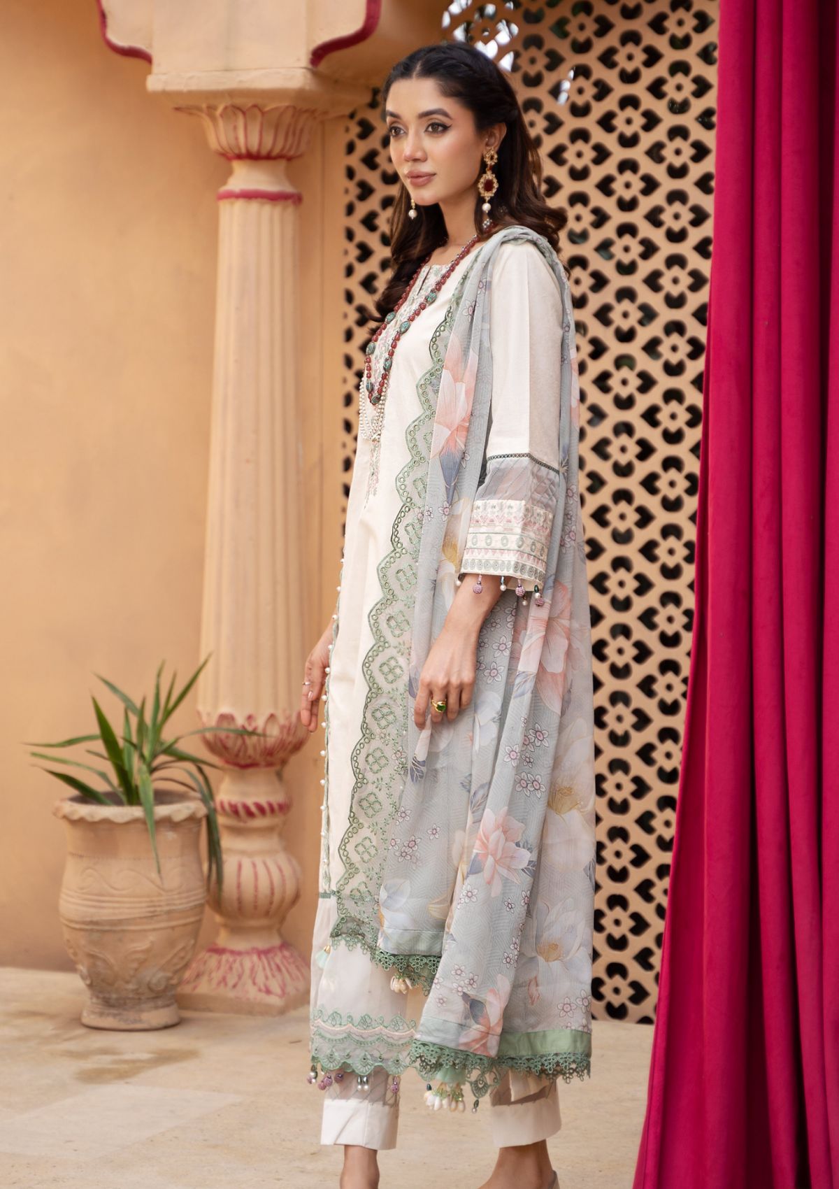 Lawn Collection - Al Zohaib - Sunshine Bloom - Eid Edition - D#4