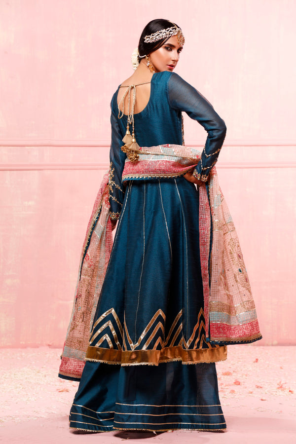 Wahajmkhan | Festive Fiesta Formals | TEAL LOVE