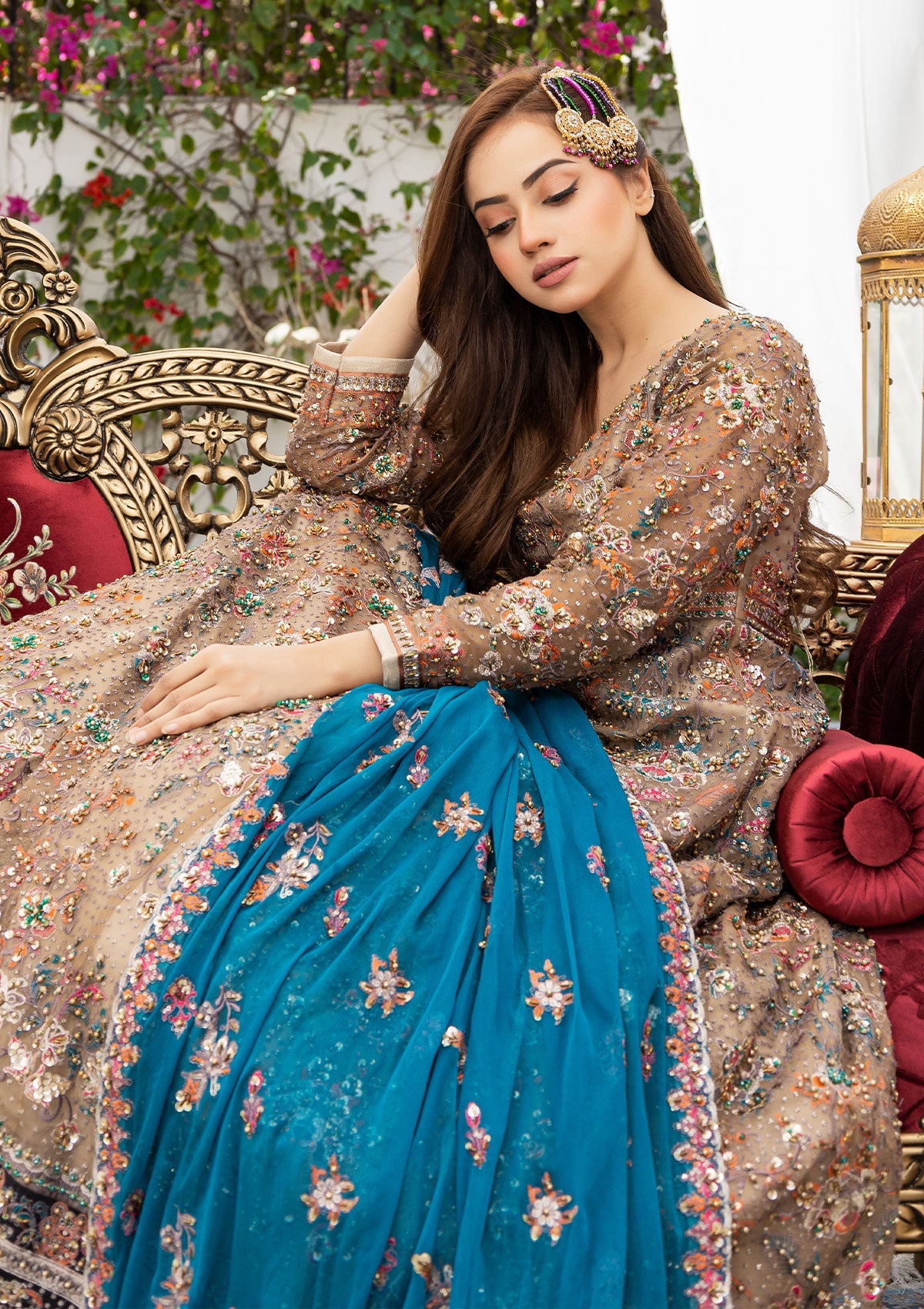 Formal Collection - Ramnab - Iris - Wedding - MUSHK - Official Ramnab - Agha Fabrics UK