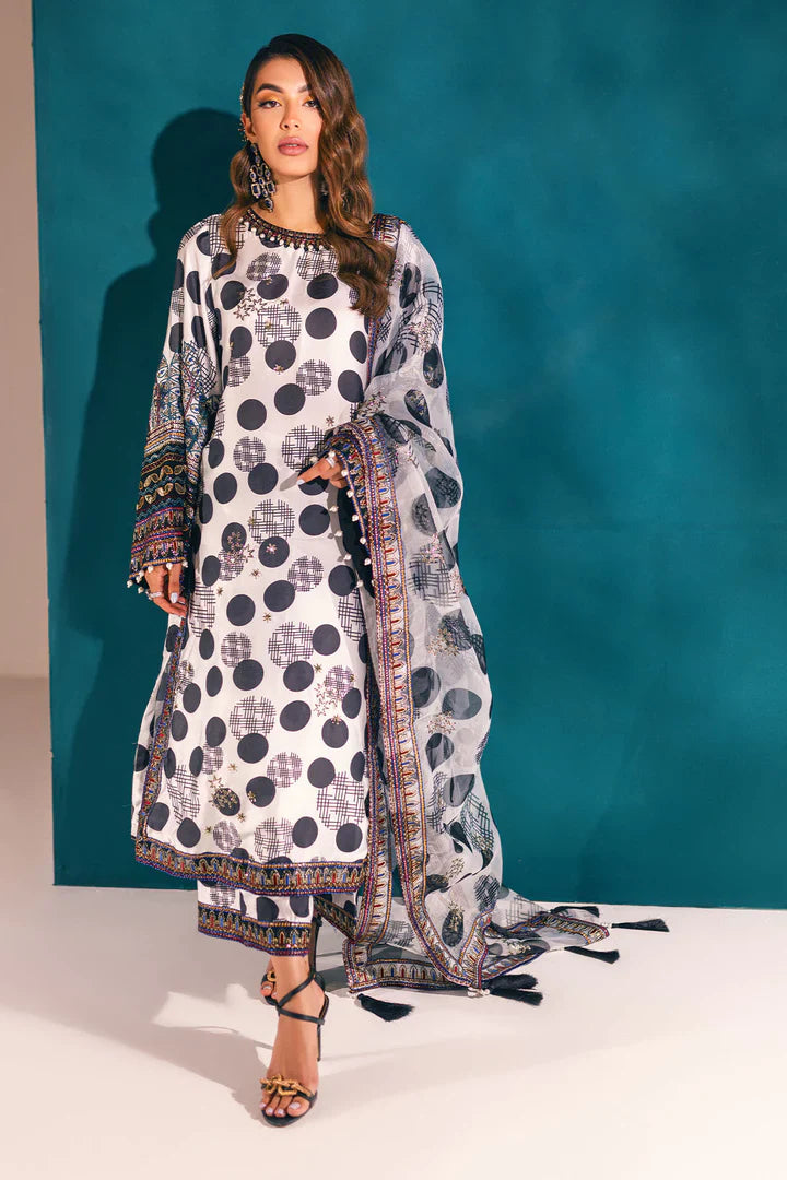 Winter Collection - Nureh - The Silk - S#03 - Official Nureh - Agha Fabrics UK