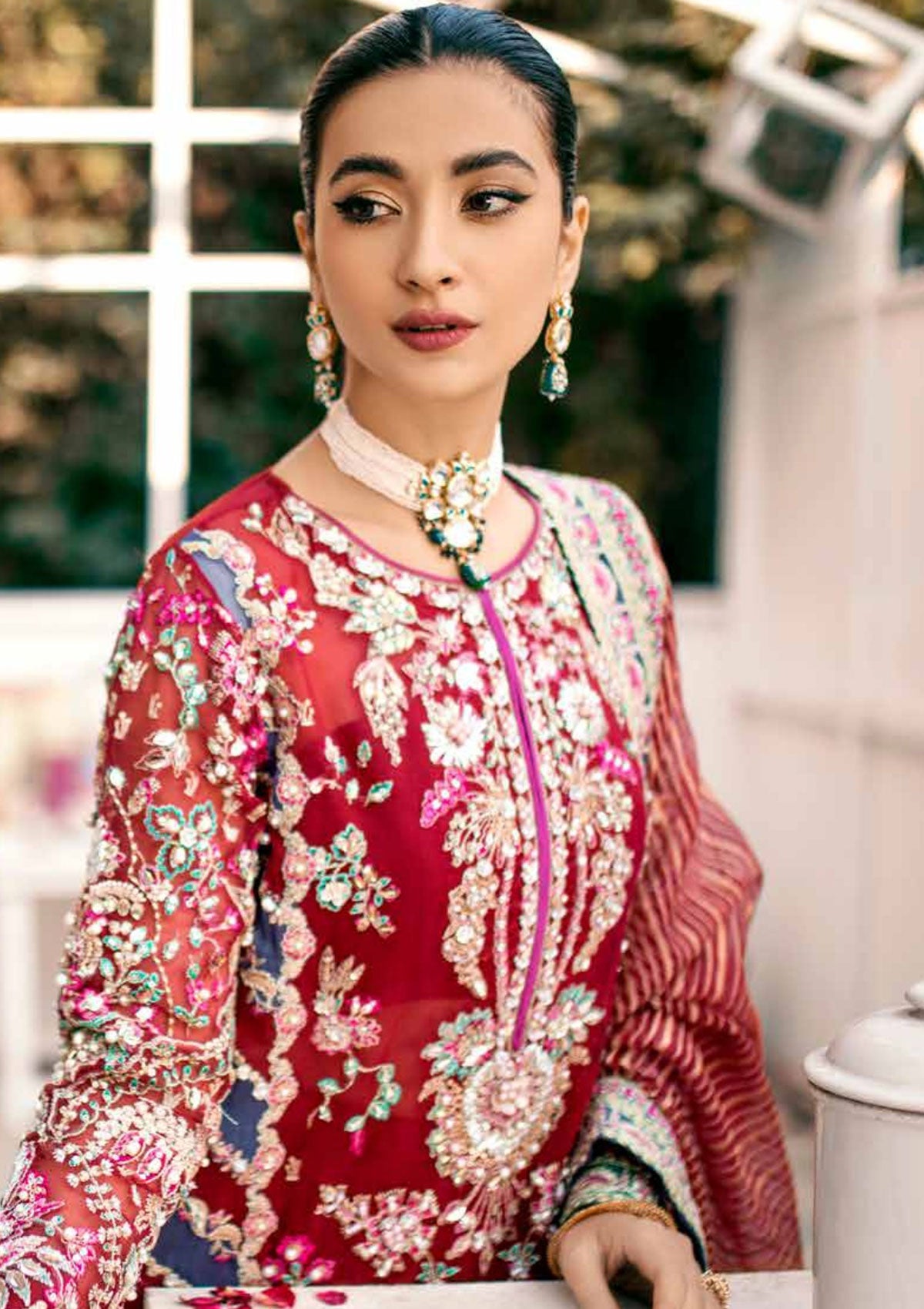 Formal Collection - Ezra - Wedding - EWS#03 - Poppy - Official Ezra - Agha Fabrics UK