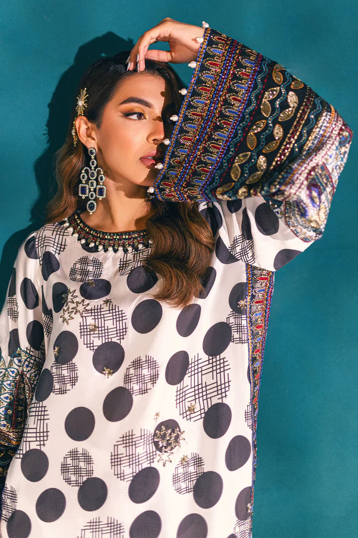 Winter Collection - Nureh - The Silk - S#03 - Official Nureh - Agha Fabrics UK