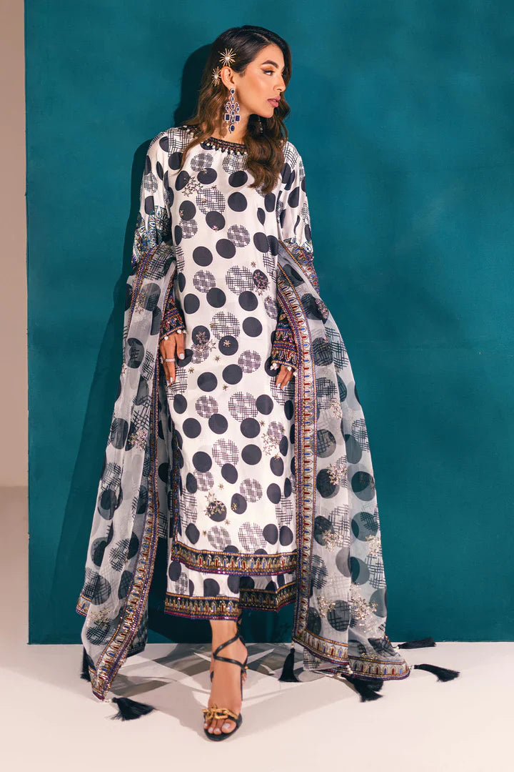 Winter Collection - Nureh - The Silk - S#03 - Official Nureh - Agha Fabrics UK