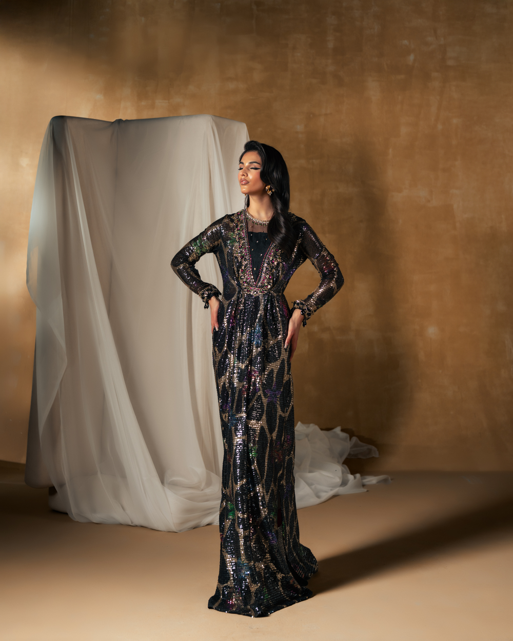 Vasal | Zyra Luxe Pret 26 | Midnight dazzle