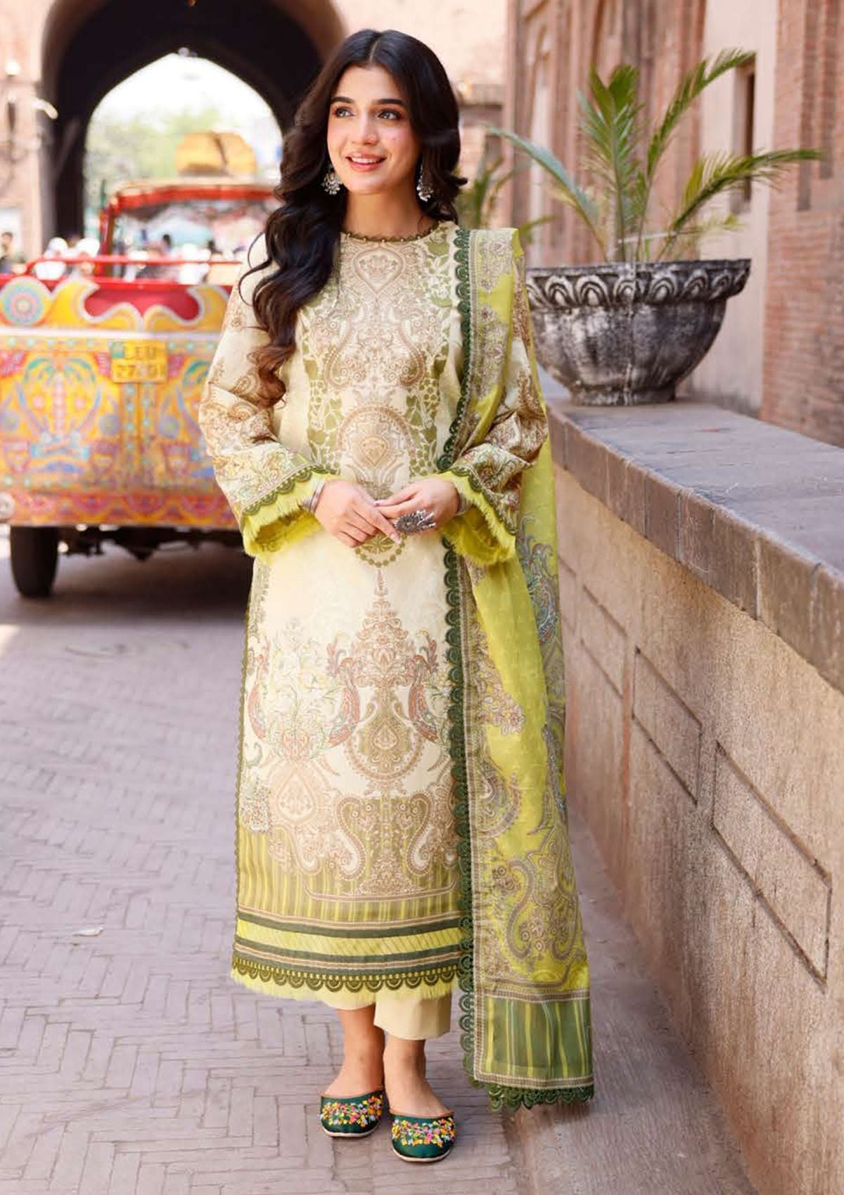 Lawn Collection - Asim Jofa - Basic Prints 24 - AJBB#03 - Official Asim Jofa - Agha Fabrics UK