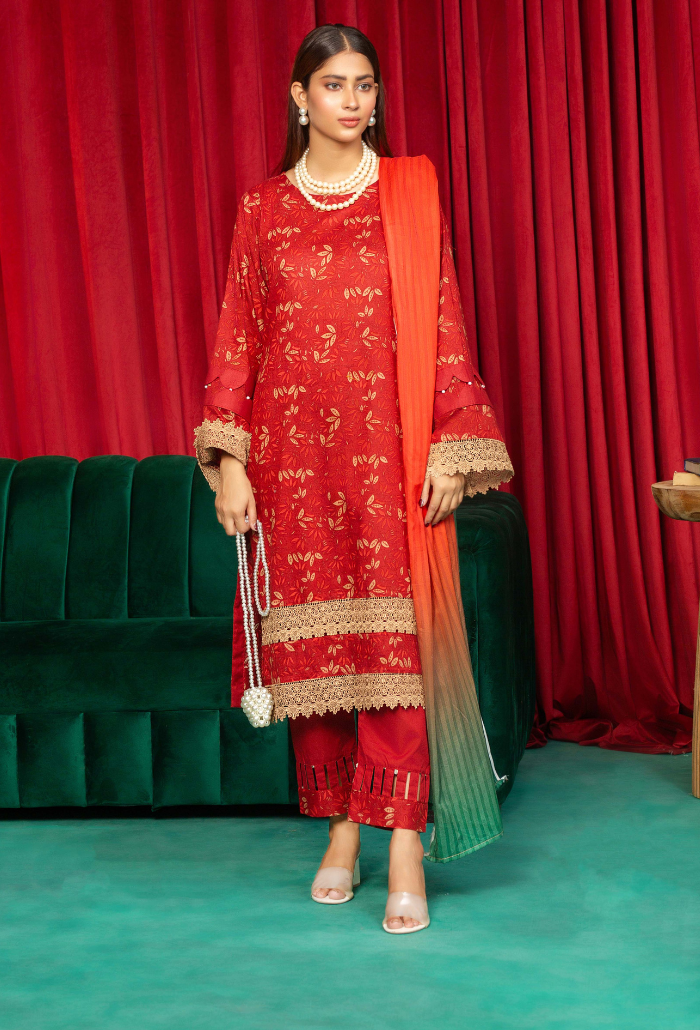 Humdum | AANGAN SS 24 | Aangan - D10 - Official HumDum - Agha Fabrics UK