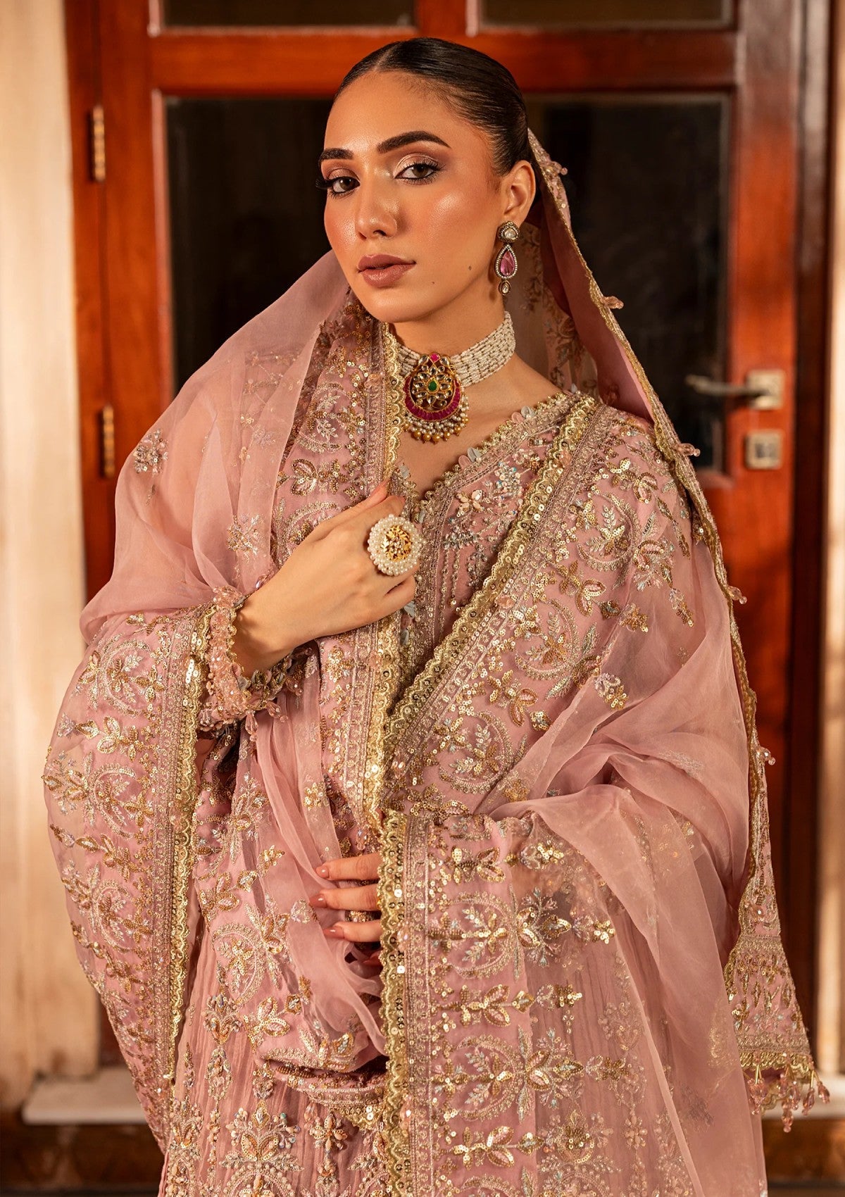 Formals - Aylin - Wedding Edit 25 - MAUVE - Official Aylin - Agha Fabrics UK