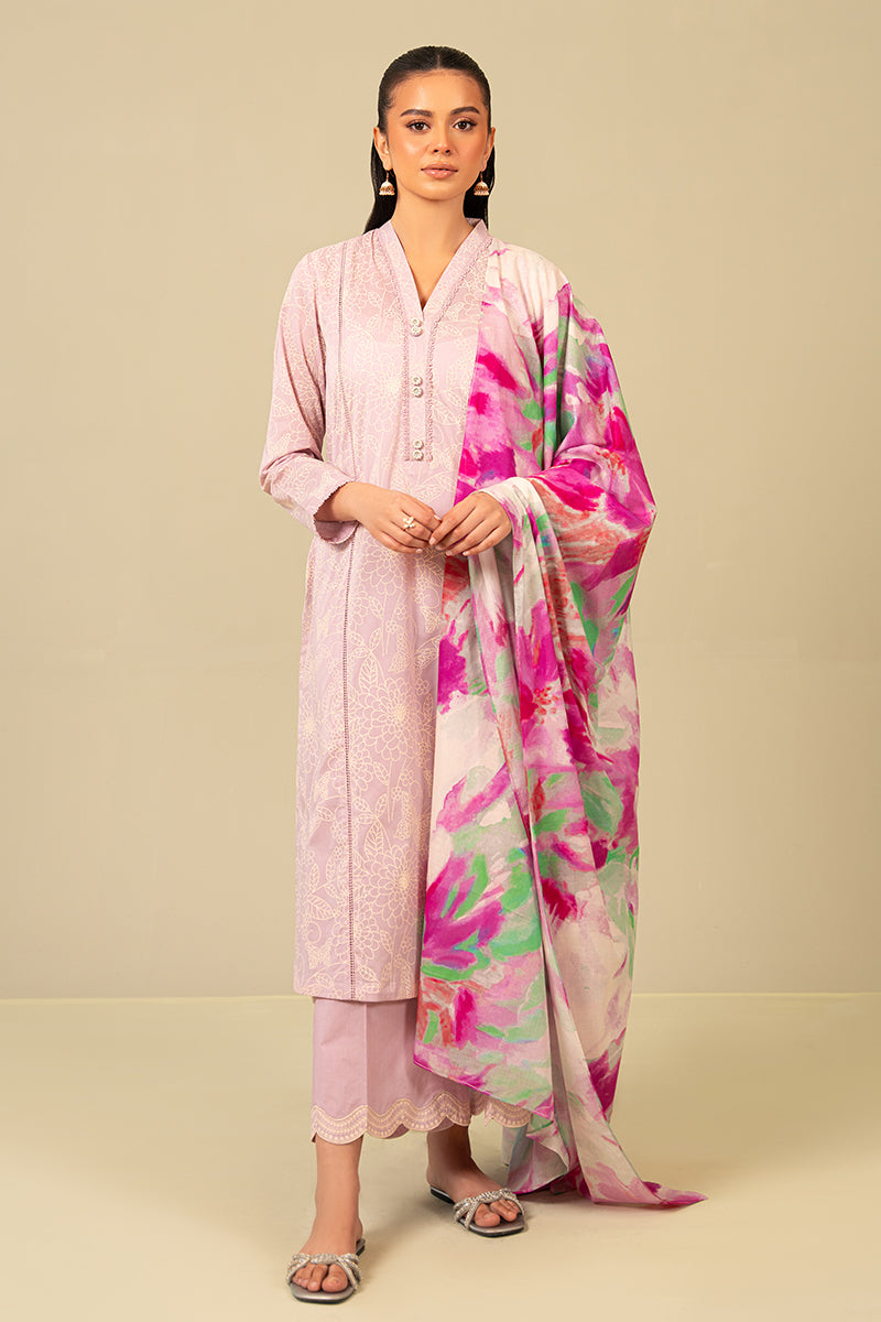 Cross Stitch | Daily Wear Lawn | CS-07 - Official Cross Stitch - Agha Fabrics UK