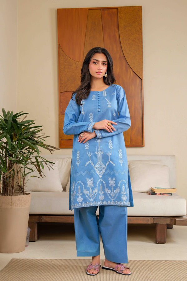Noor by Saadia Asad | Noor Pret 25 | D5 - Blue Miraj