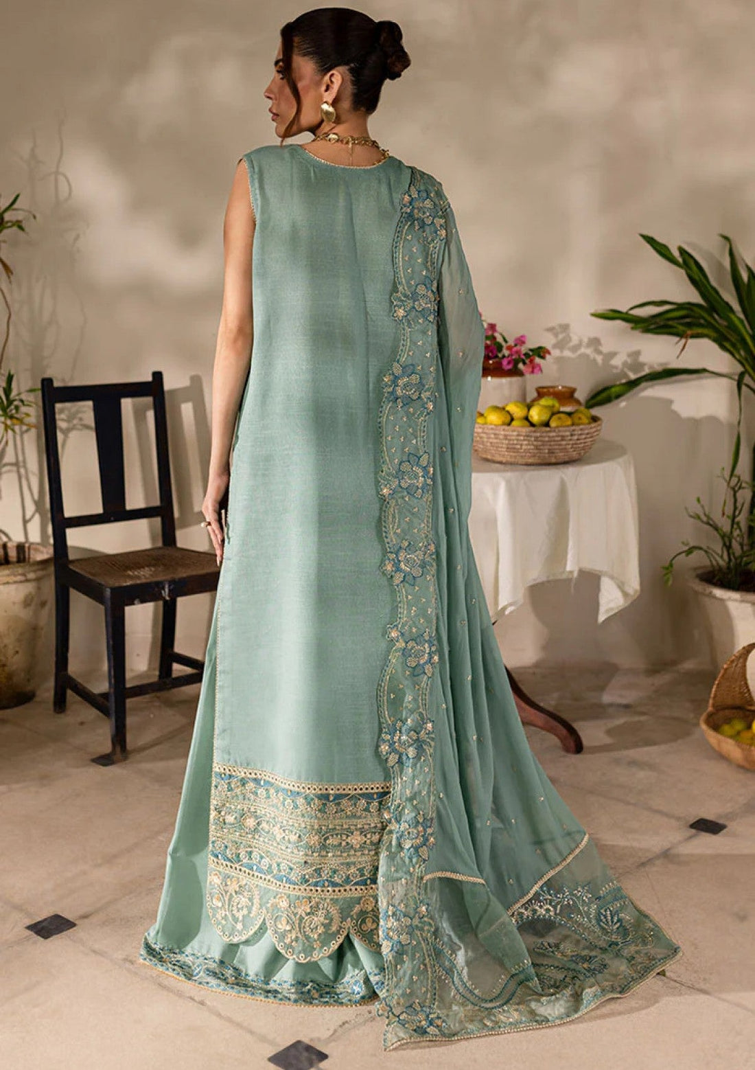 Winter Collection - Marjjan - Orya - MRK-04 B (OLIVE)