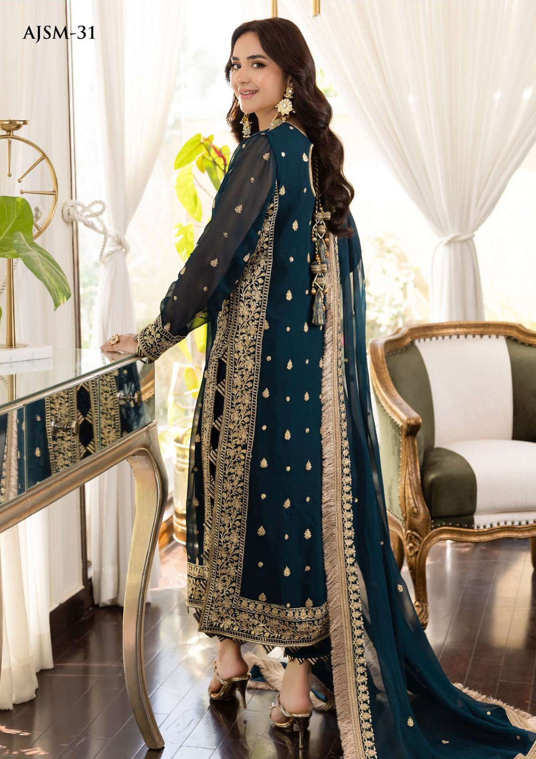 Summer Collection - Asim Jofa - Meerub - AJSM#31 - Official Asim Jofa - Agha Fabrics UK