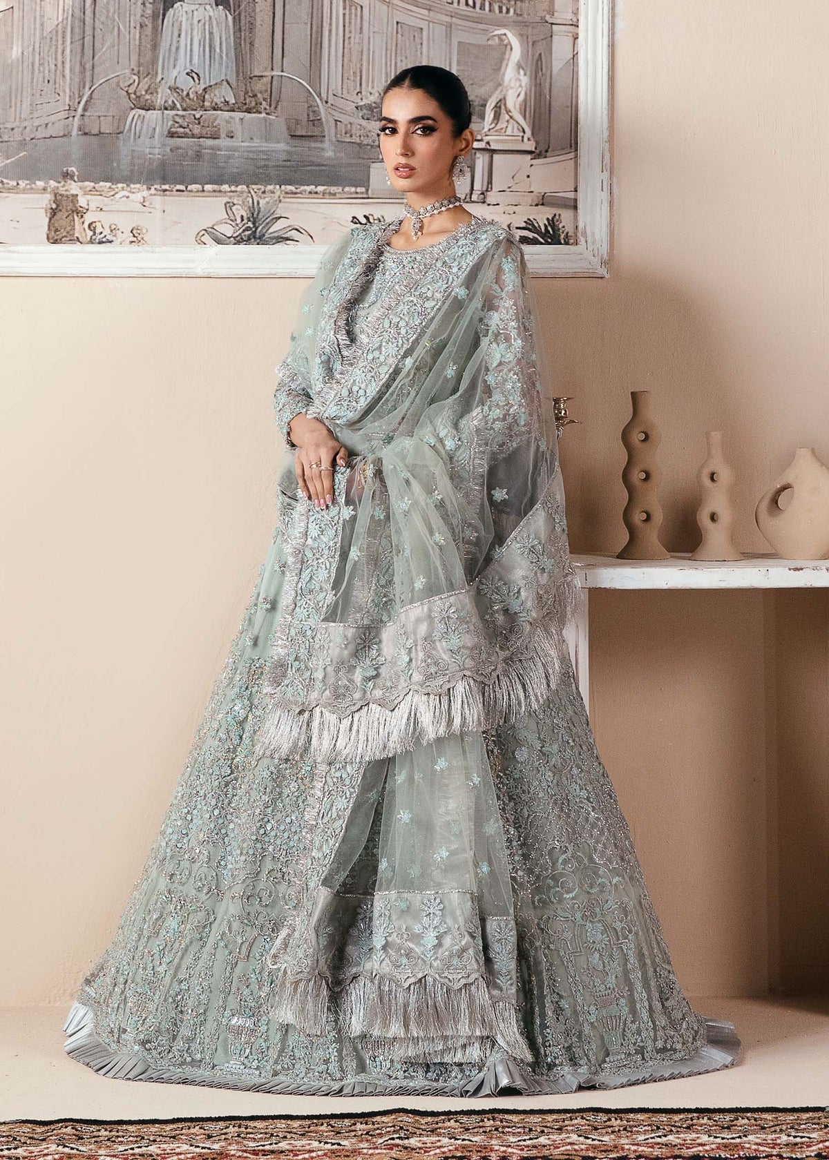 Dastoor | Noor-E-Jahan Wedding Collection'24 | Qamar - Official Dastoor - Agha Fabrics UK