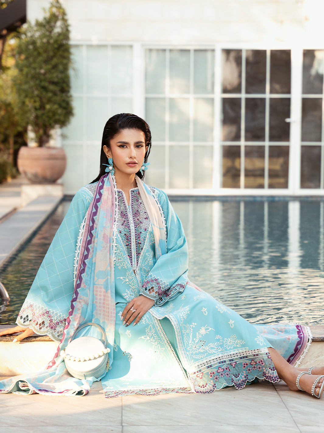 Bin Ilyas | Kayra Summer Edit 25 | 312 - A - Official Bin Ilyas - Agha Fabrics UK