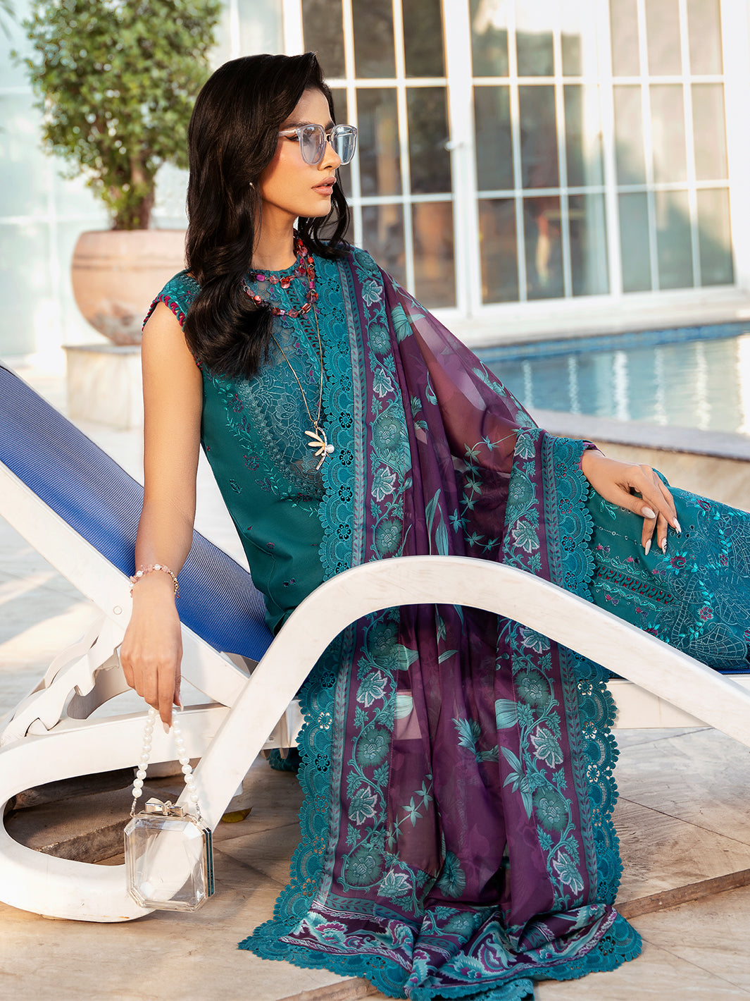 Bin Ilyas | Kayra Summer Edit 25 | 313 - A - Official Bin Ilyas - Agha Fabrics UK