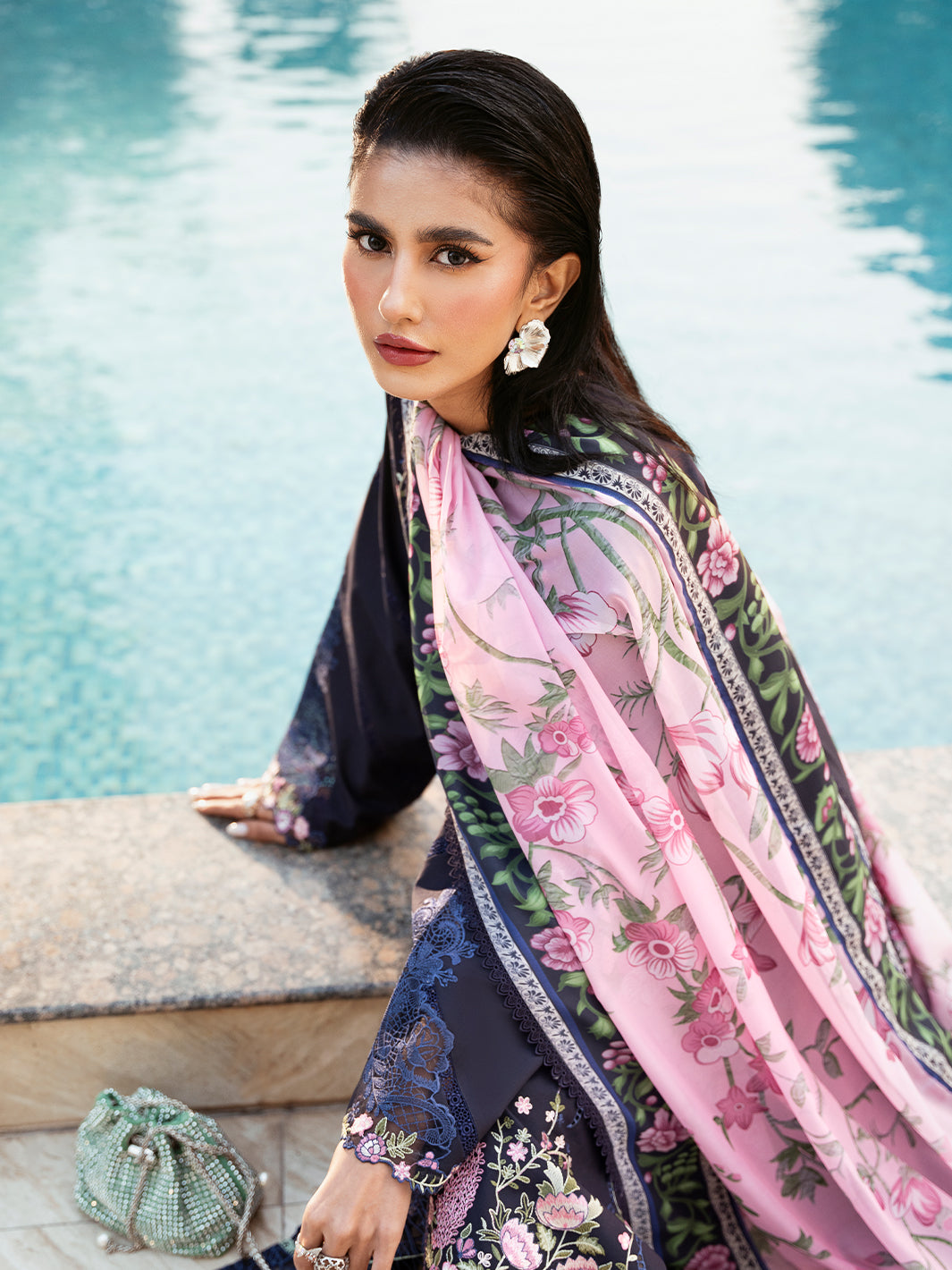 Bin Ilyas | Kayra Summer Edit 25 | 314 - B - Official Bin Ilyas - Agha Fabrics UK