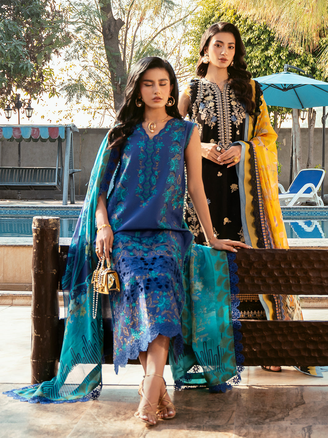 Bin Ilyas | Kayra Summer Edit 25 | 315 - A - Official Bin Ilyas - Agha Fabrics UK