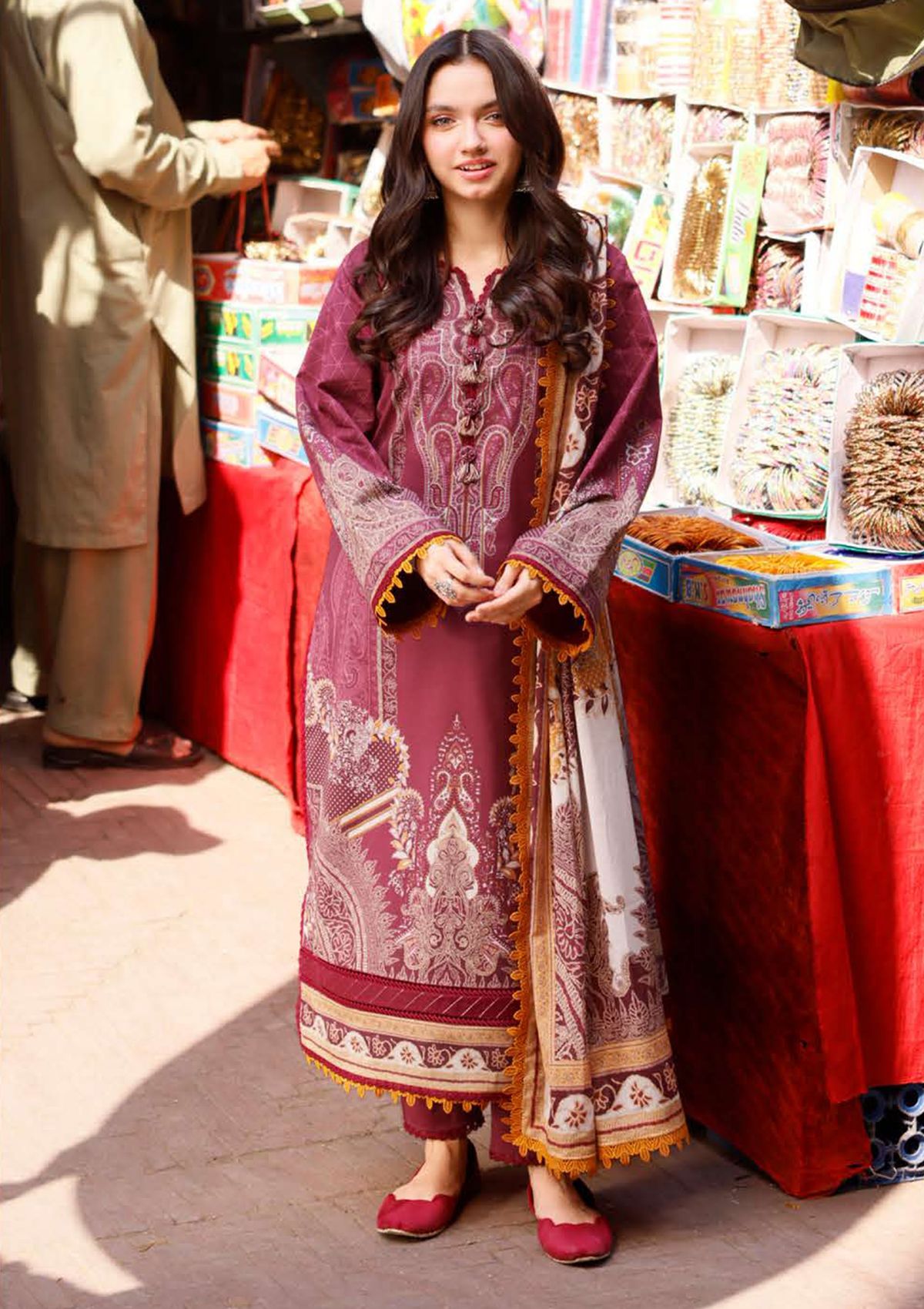 Lawn Collection - Asim Jofa - Basic Prints 24 - AJBB#10 - Official Asim Jofa - Agha Fabrics UK