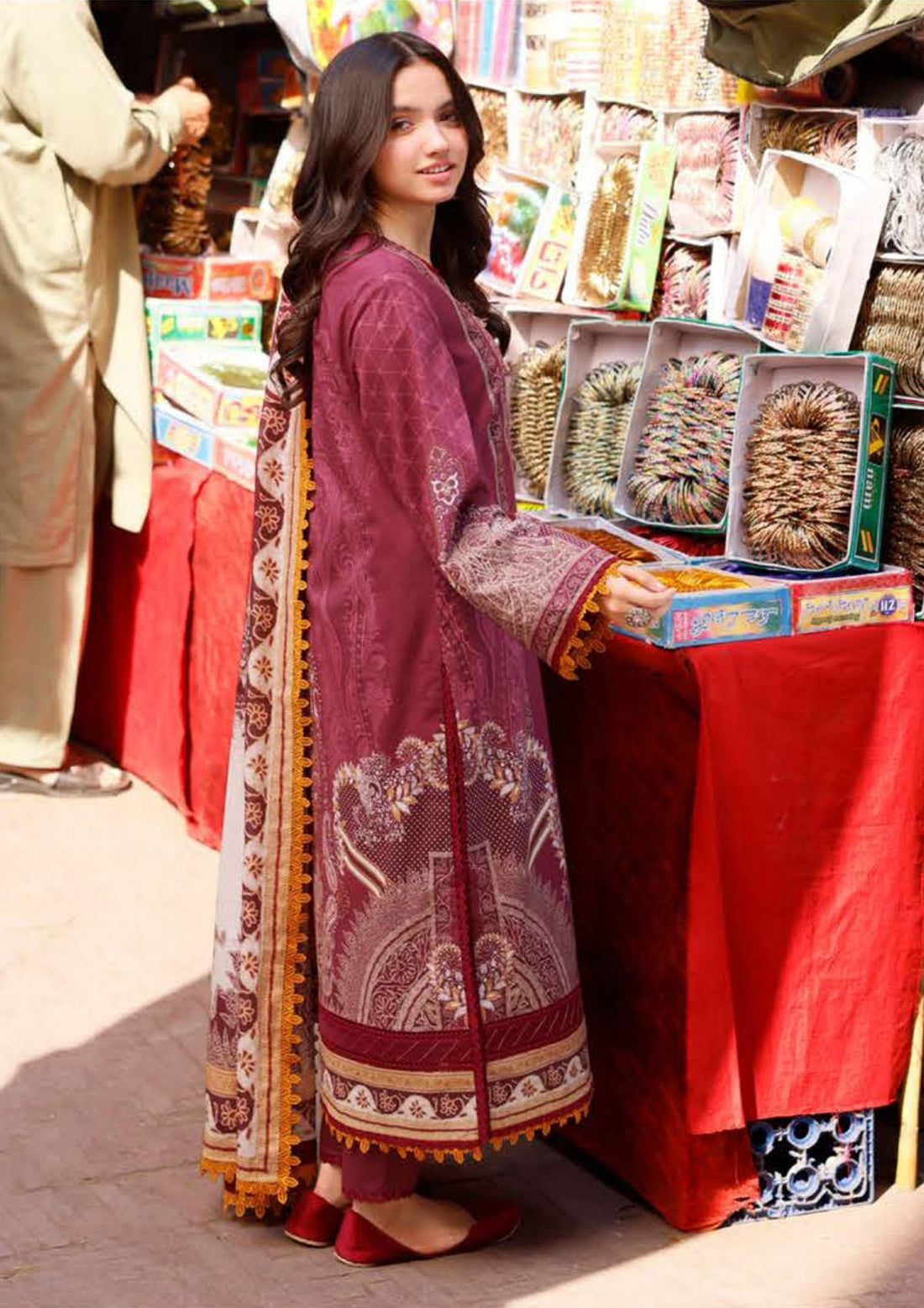 Lawn Collection - Asim Jofa - Basic Prints 24 - AJBB#10 - Official Asim Jofa - Agha Fabrics UK