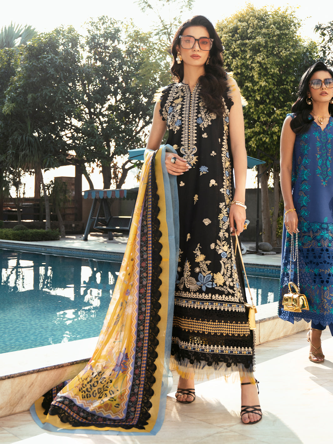 Bin Ilyas | Kayra Summer Edit 25 | 317 - A - Official Bin Ilyas - Agha Fabrics UK