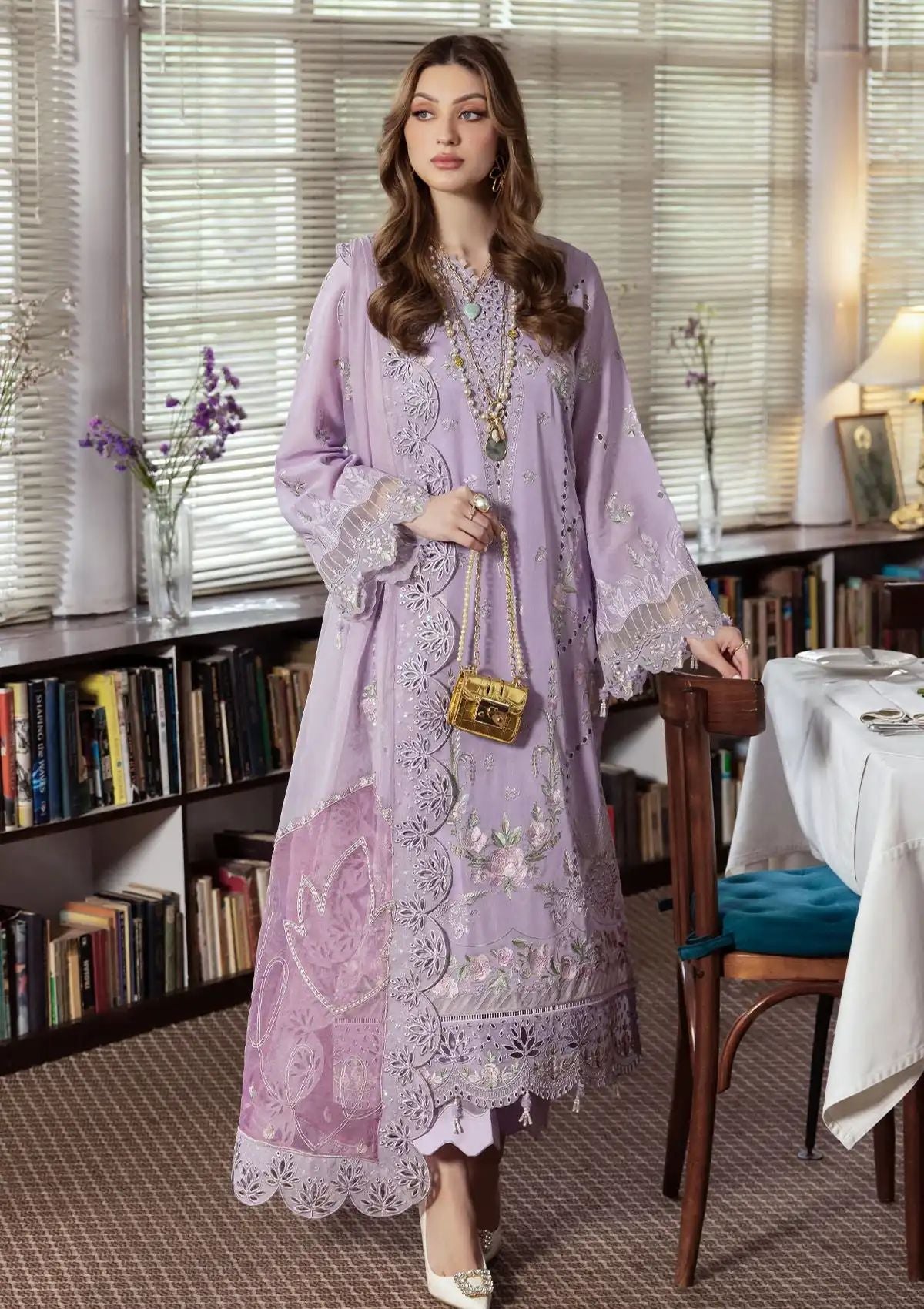 Lawn Collection - Nureh - Mademoiselle - NM24#81 - Official Nureh - Agha Fabrics UK