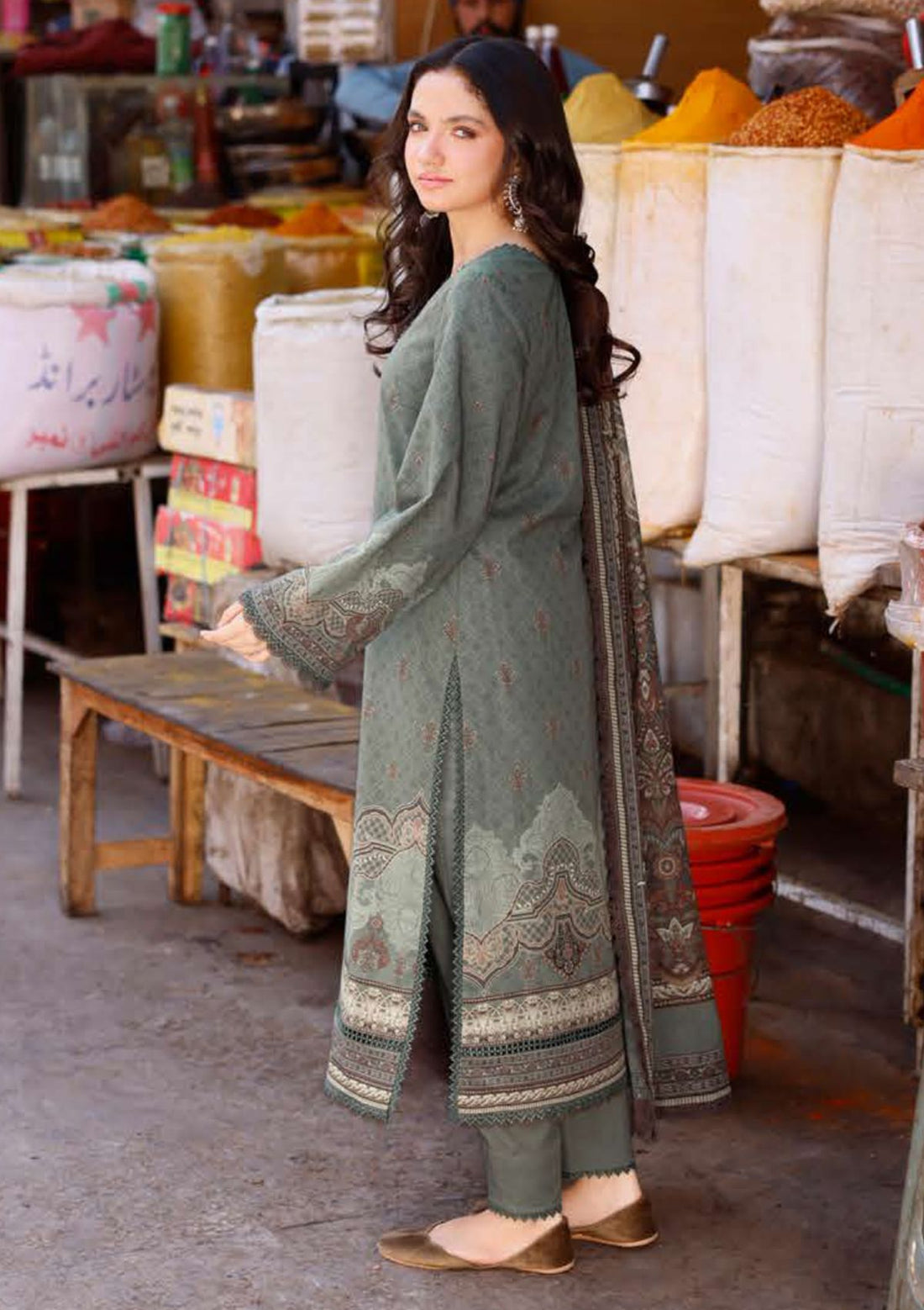 Lawn Collection - Asim Jofa - Basic Prints 24 - AJBB#11 - Official Asim Jofa - Agha Fabrics UK