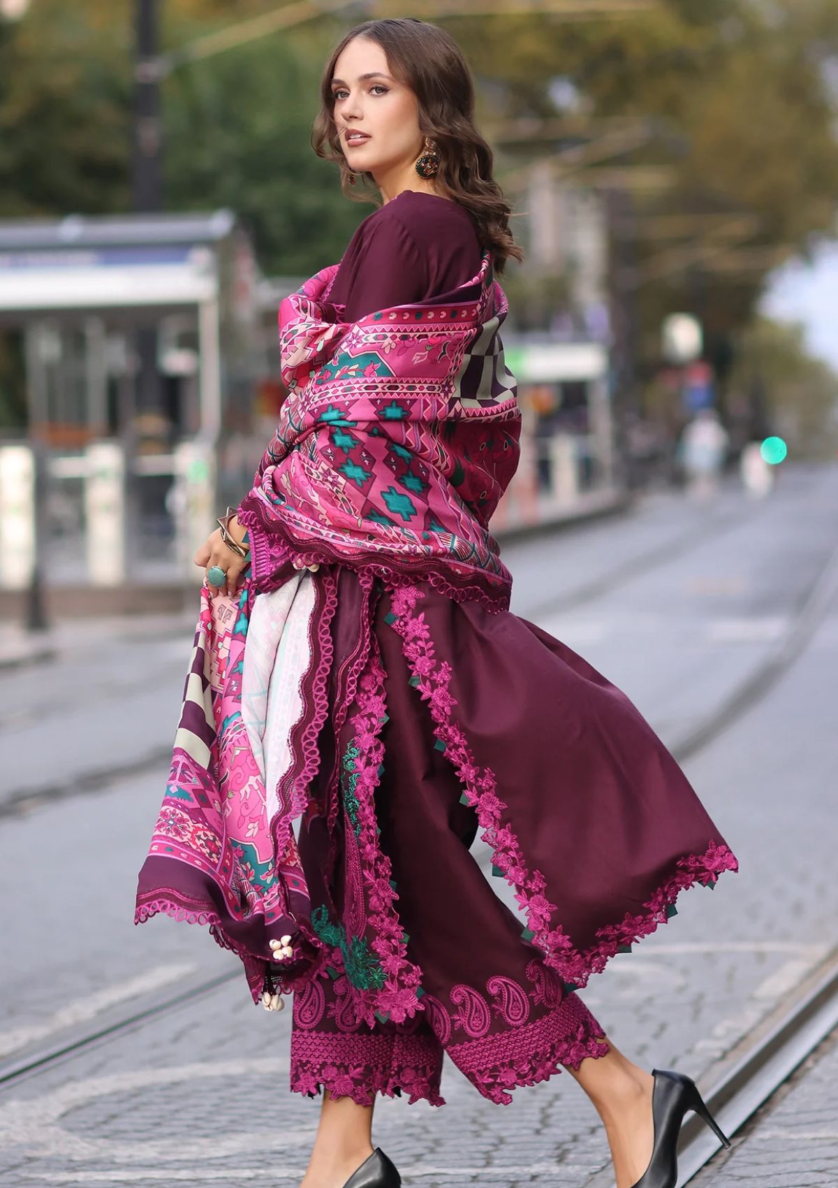 Winter Collection - Charizma - Poshima - CP#PS4-05 - Official Charizma - Agha Fabrics UK