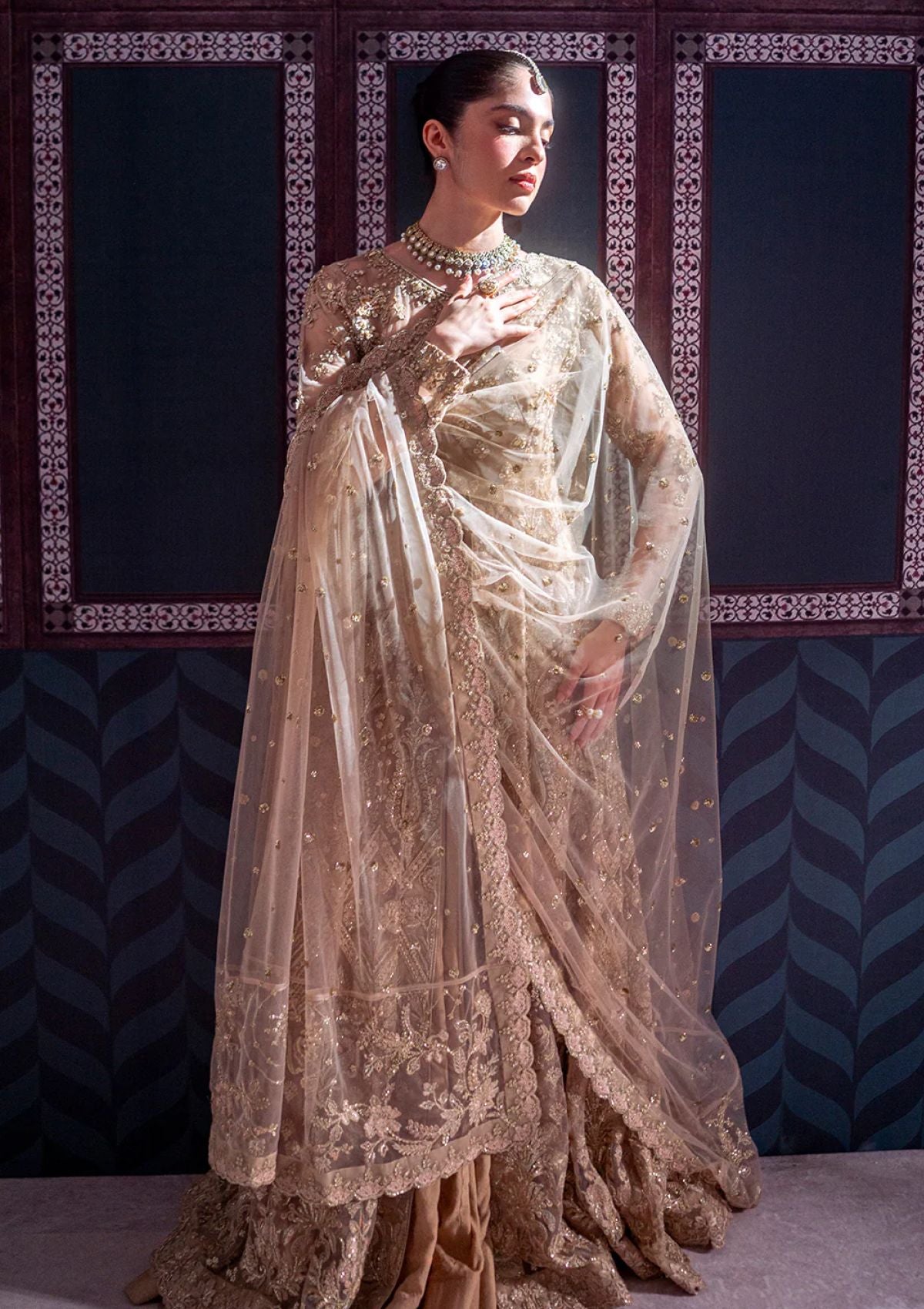 Formal Collection - Neeshay - Pari Naaz - Wedding Formals 24 - D#7 - ZARIFA - Official Neeshay - Agha Fabrics UK