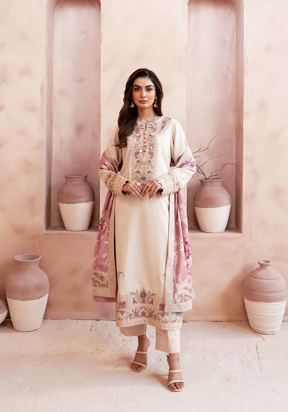 Zarqash | The Winter Luxe Pret | NUDE BLOOM