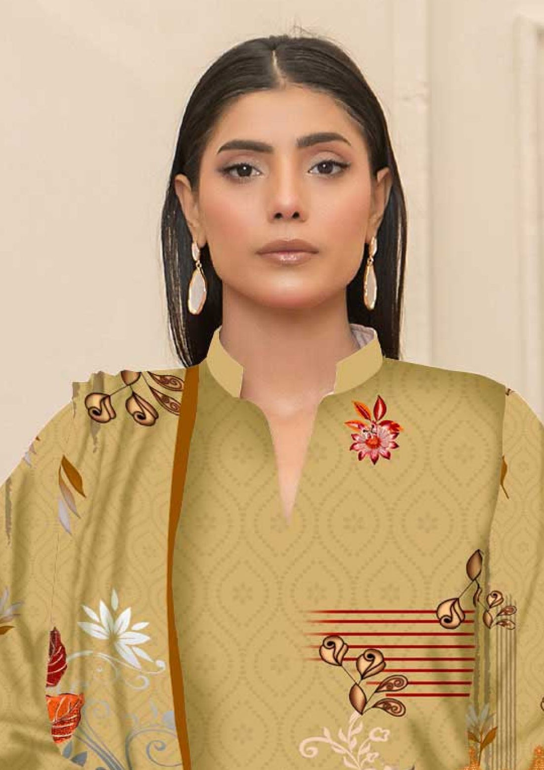 Winter Collection - Art n Style - Monsoon Linen 24 - AMS#04 - Official Art n Style - Agha Fabrics UK