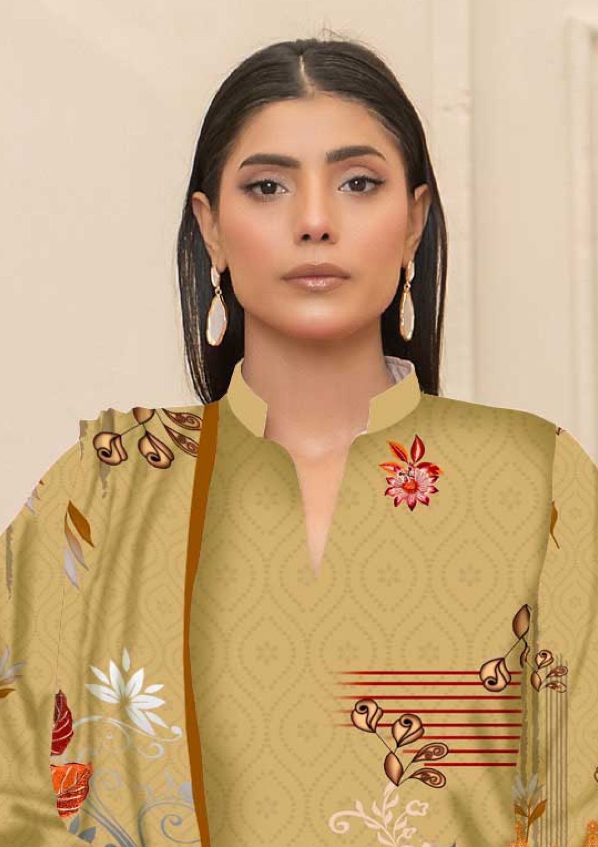 Winter Collection - Art n Style - Monsoon Linen 24 - AMS#04 - Official Art n Style - Agha Fabrics UK