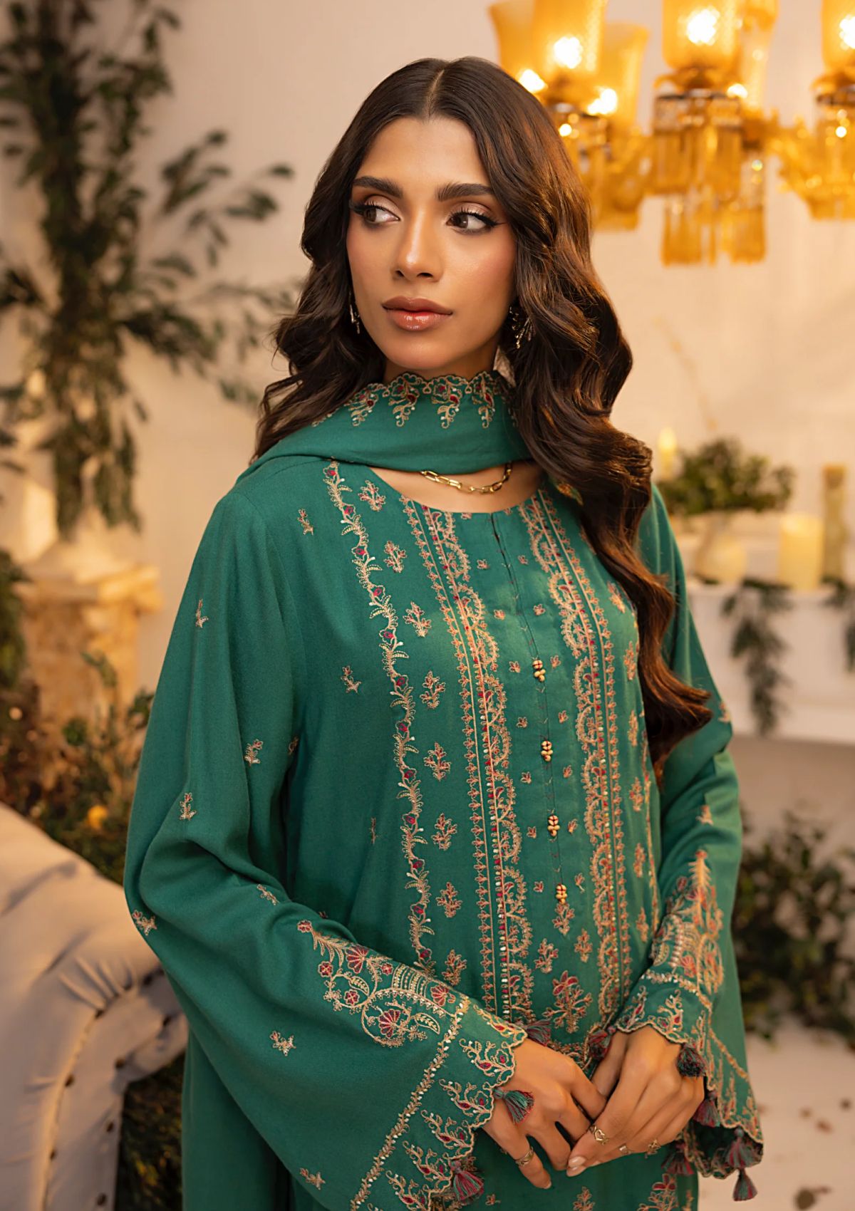 Winter Collection - Lakhany - Cashmi Wool - LCW24#LG-RL-0085 - Official Lakhany - Agha Fabrics UK