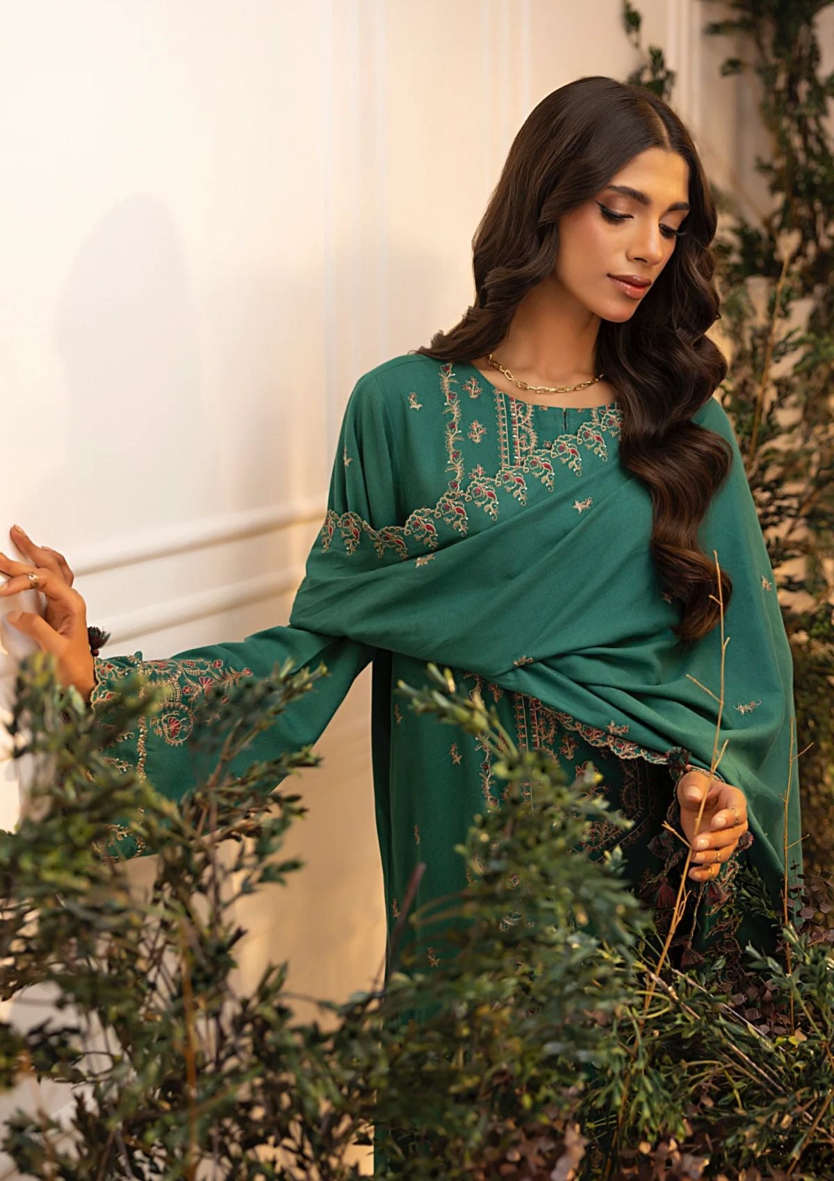 Winter Collection - Lakhany - Cashmi Wool - LCW24#LG-RL-0085 - Official Lakhany - Agha Fabrics UK