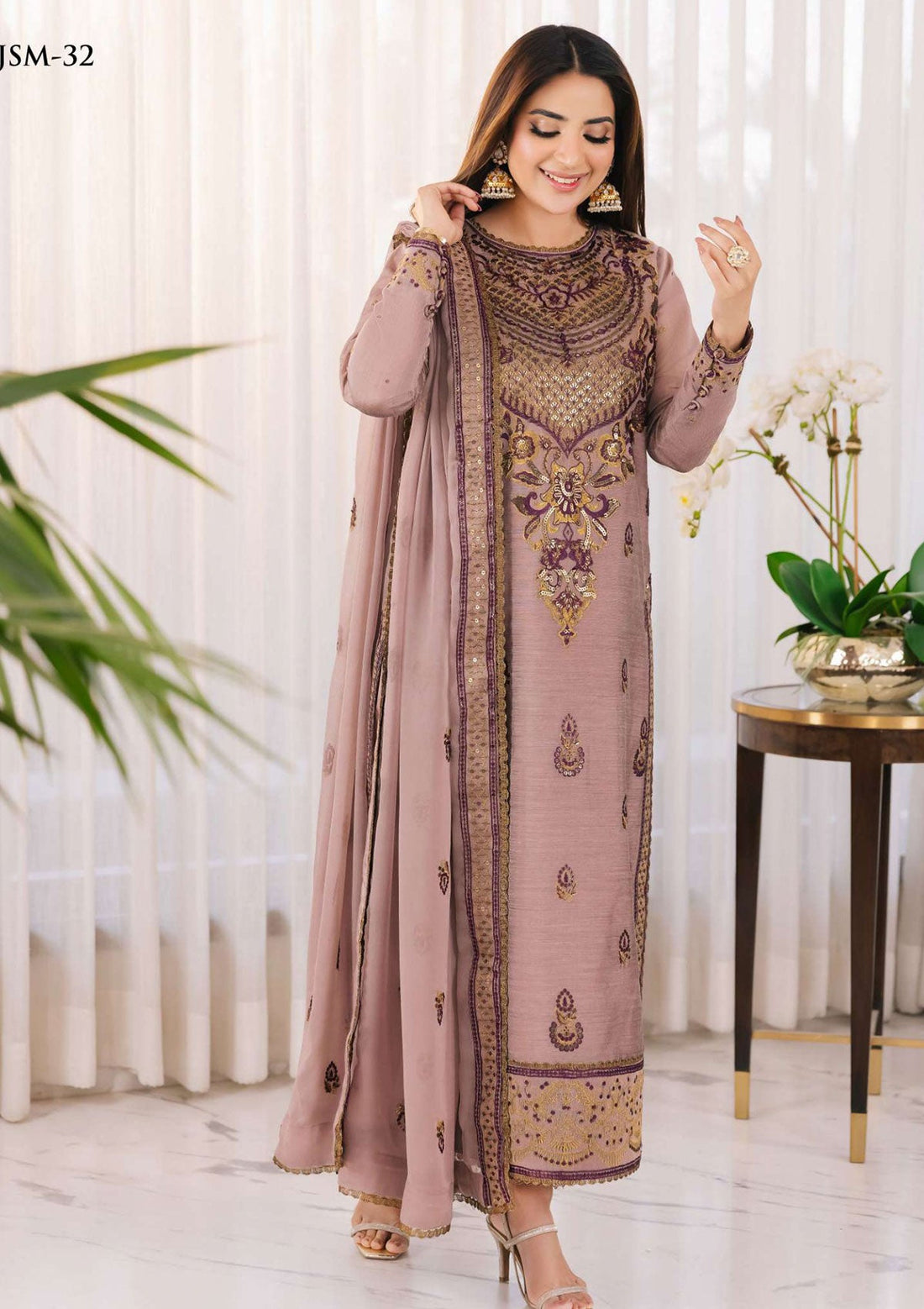 Summer Collection - Asim Jofa - Noorie - AJSM#32 - Official Asim Jofa - Agha Fabrics UK