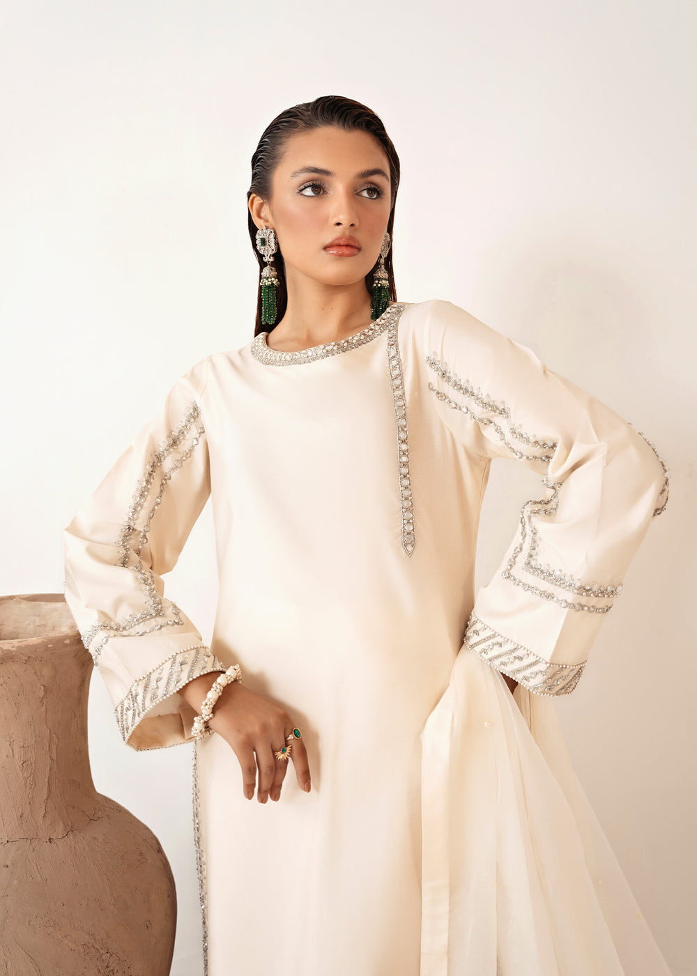 Dastoor | Euphoria Luxury Pret 24 | Pearl - Official Dastoor - Agha Fabrics UK