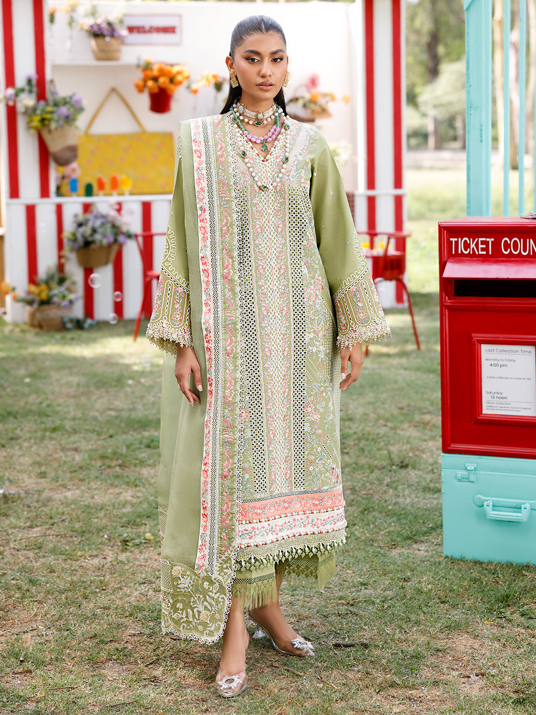 Bin Ilyas | Carnival Summer Edit 25 | 33 - A - Official Bin Ilyas - Agha Fabrics UK