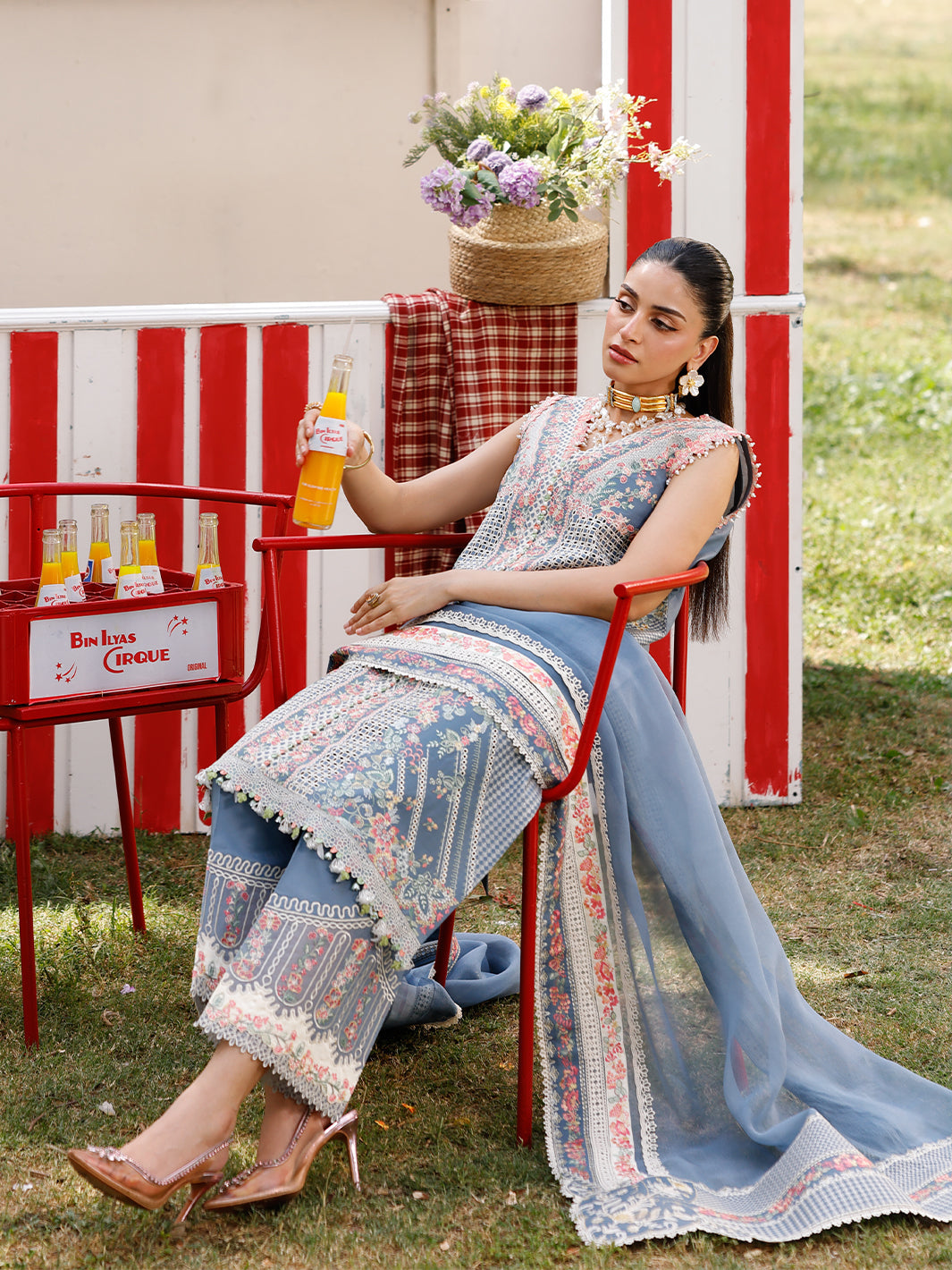 Bin Ilyas | Carnival Summer Edit 25 | 33 - B - Official Bin Ilyas - Agha Fabrics UK