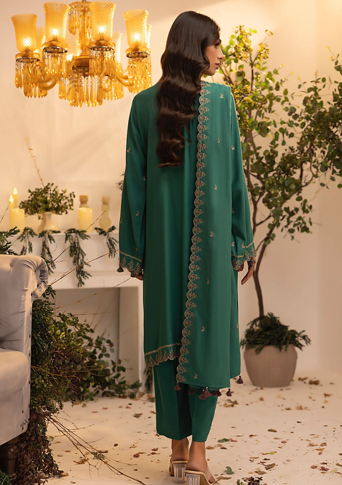 Winter Collection - Lakhany - Cashmi Wool - LCW24#LG-RL-0085 - Official Lakhany - Agha Fabrics UK