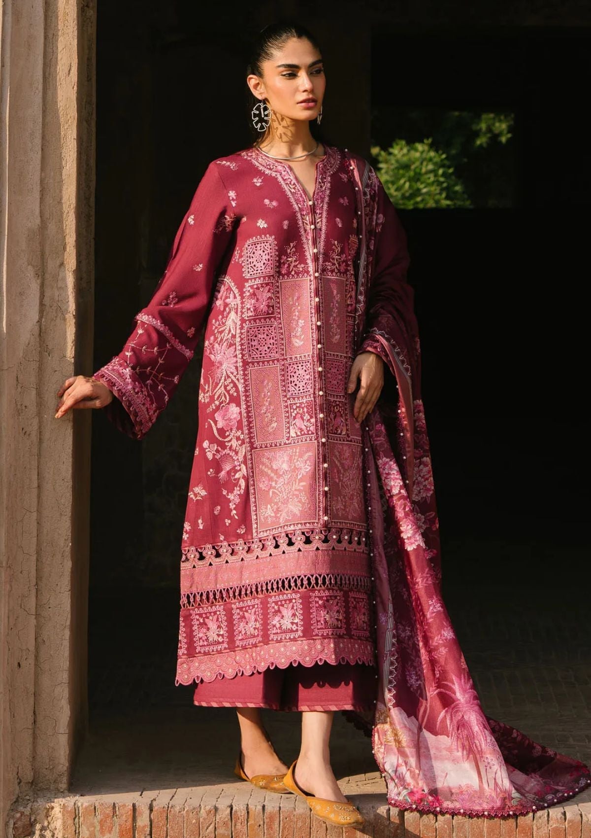 Winter Collection - Bin Ilyas - Gulabi Baagh - BI24GB 153-B
