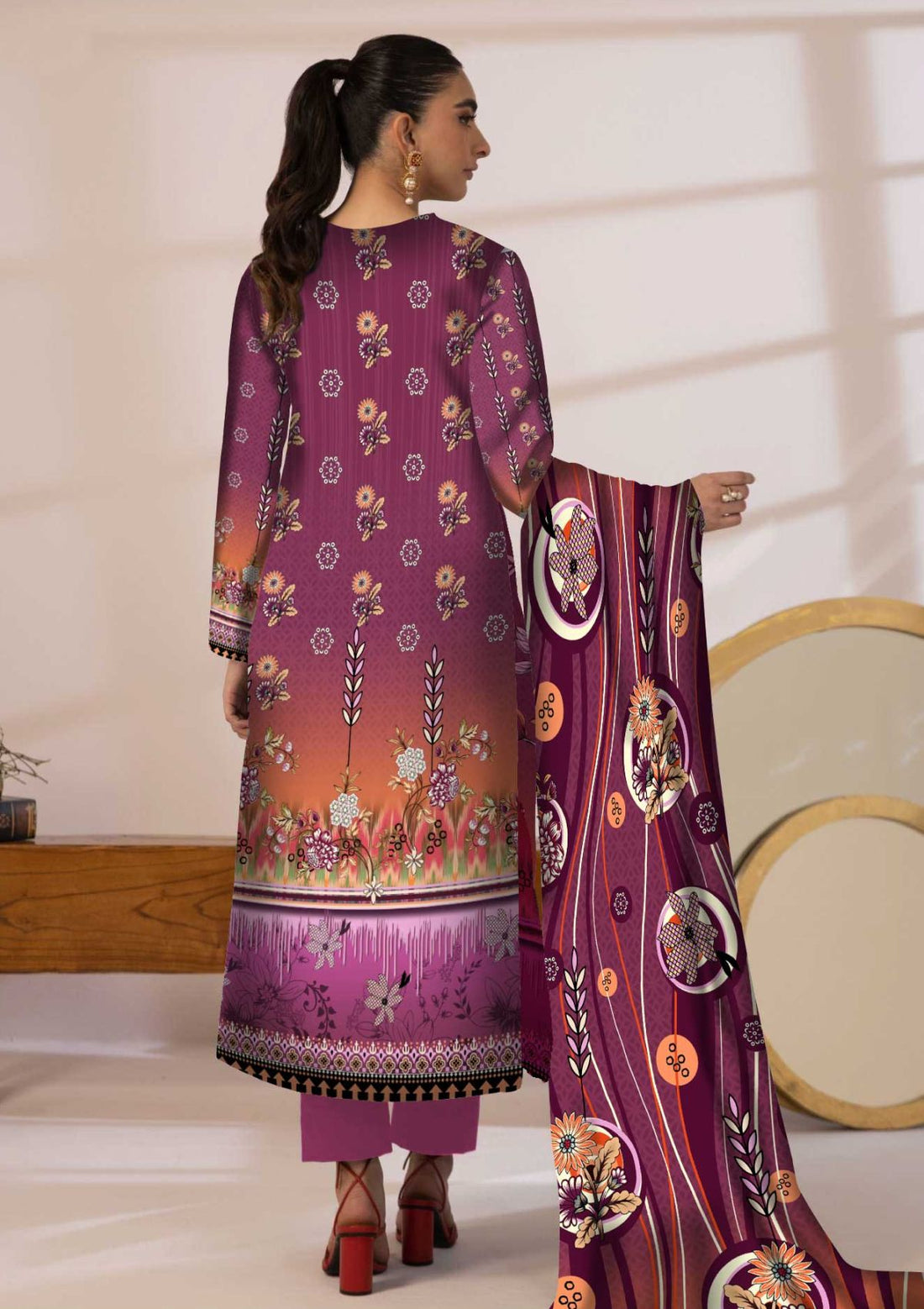 Winter Collection - Art n Style - Monsoon Linen - Volume 2 - A24#05 - Official Art n Style - Agha Fabrics UK