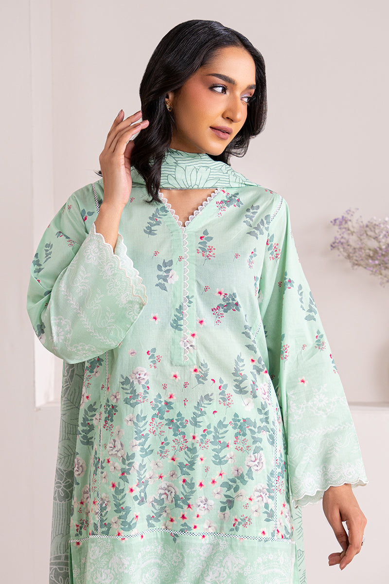 Cross Stitch | Daily Wear | MINT GRACE - Official Cross Stitch - Agha Fabrics UK