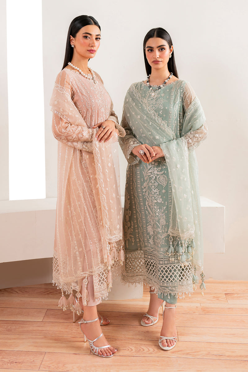 Braoque | Luxury Pret 24 | CHIFFON UF-680 - Official Baroque - Agha Fabrics UK