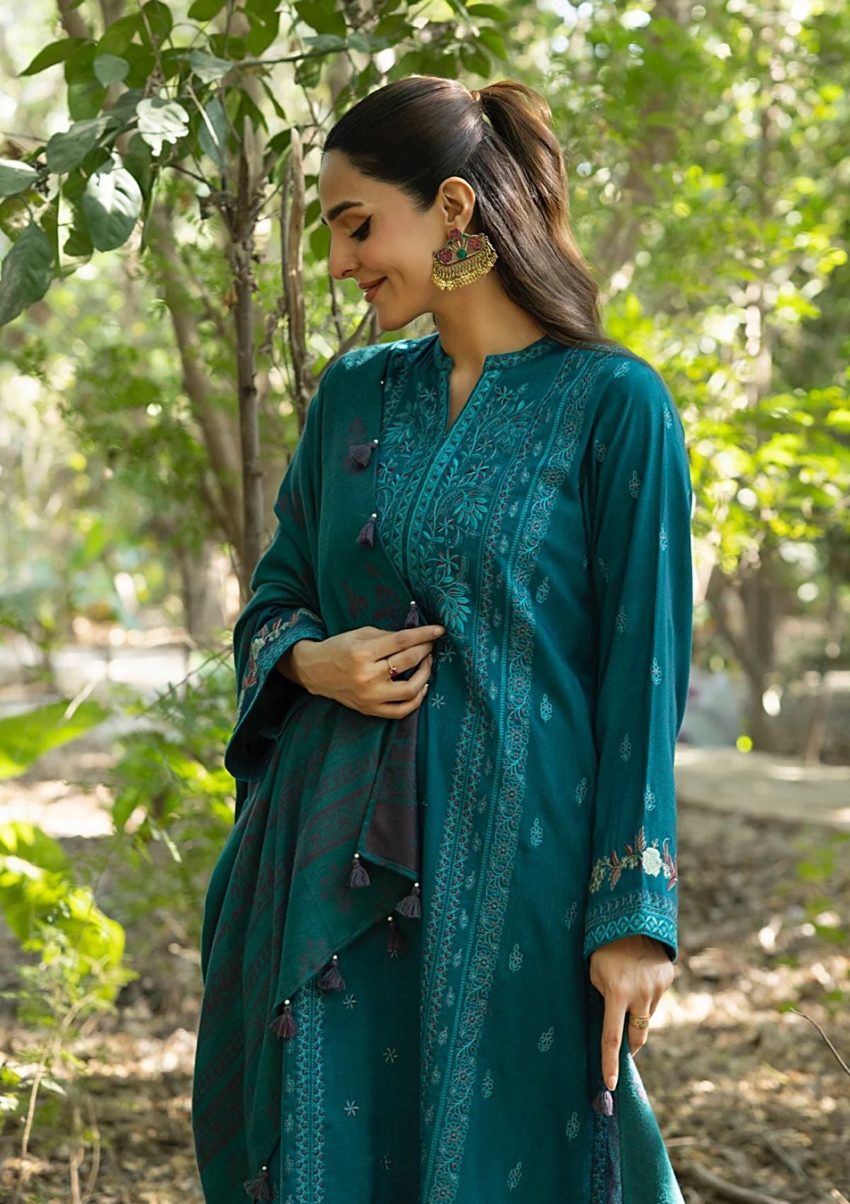 Winter Collection - Lakhany - Luxury Winter 24 - LG-RL-0084 - Official Lakhany - Agha Fabrics UK