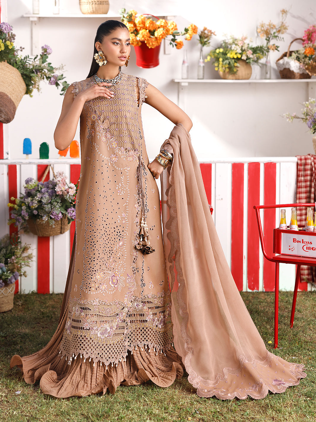 Bin Ilyas | Carnival Summer Edit 25 | 34 - A - Official Bin Ilyas - Agha Fabrics UK