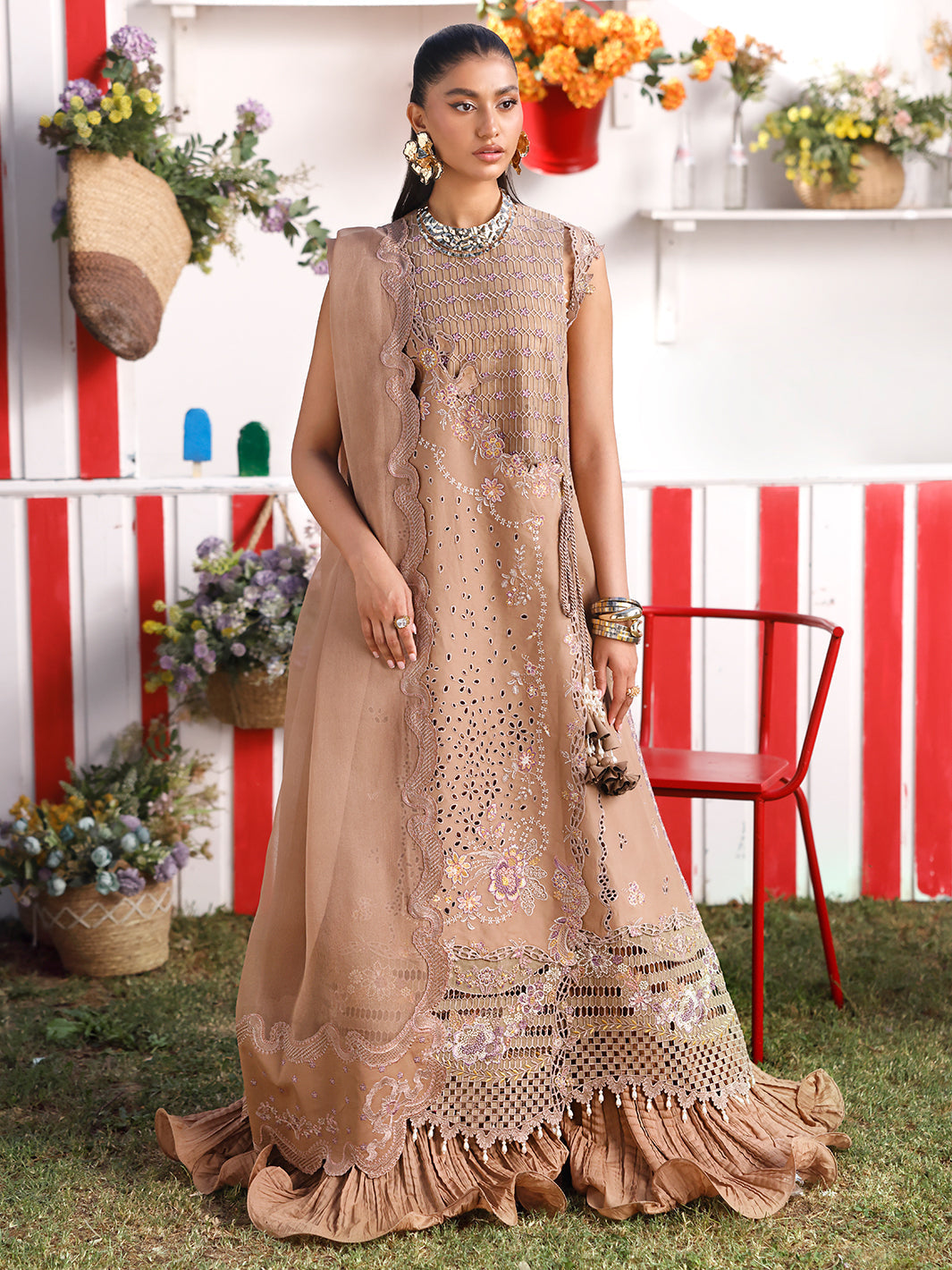 Bin Ilyas | Carnival Summer Edit 25 | 34 - A - Official Bin Ilyas - Agha Fabrics UK