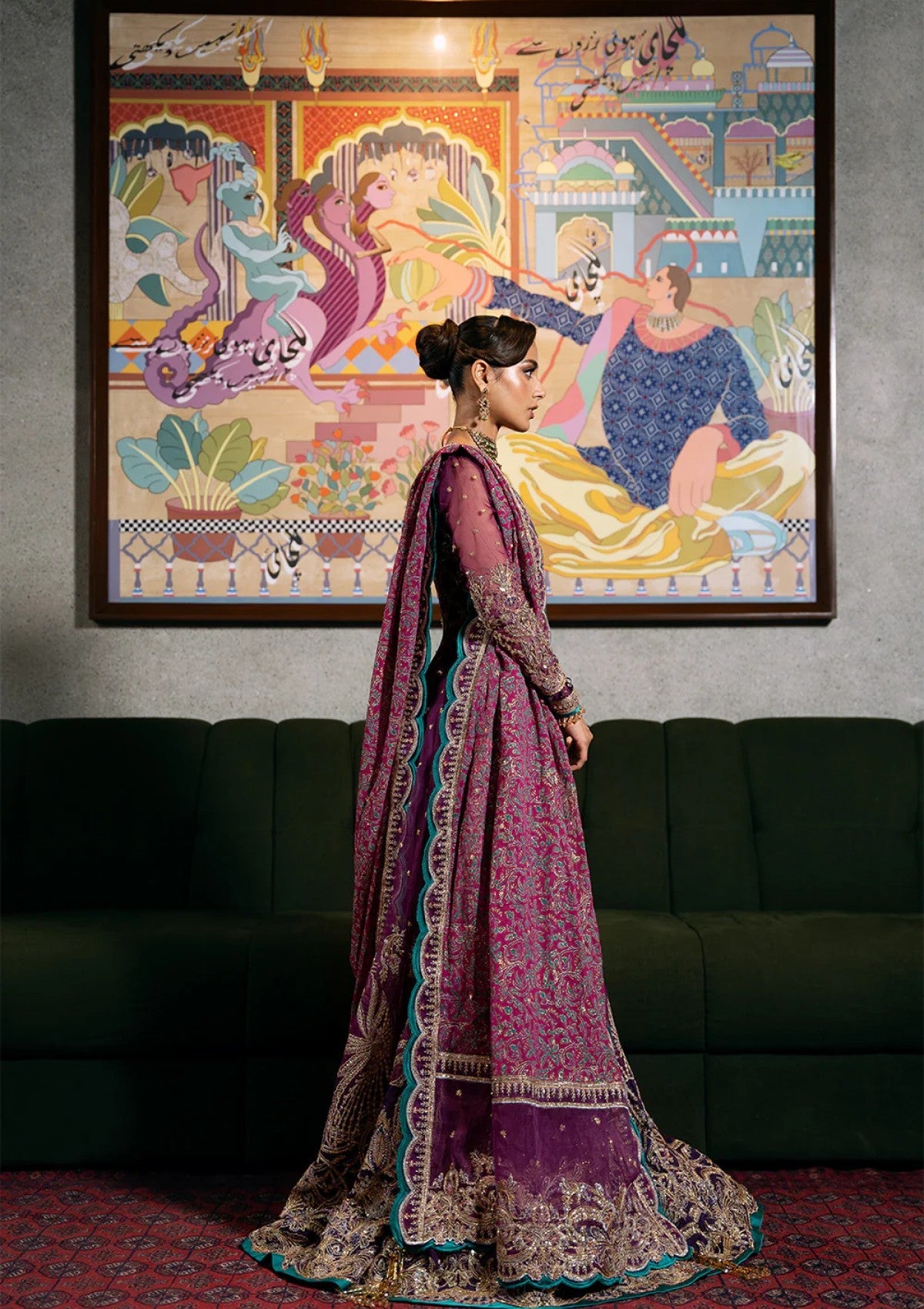 Formal Collection - Saira Rizwan - Festive 24 - LAVENA-SRF-D-05 - Official Saira Rizwan - Agha Fabrics UK