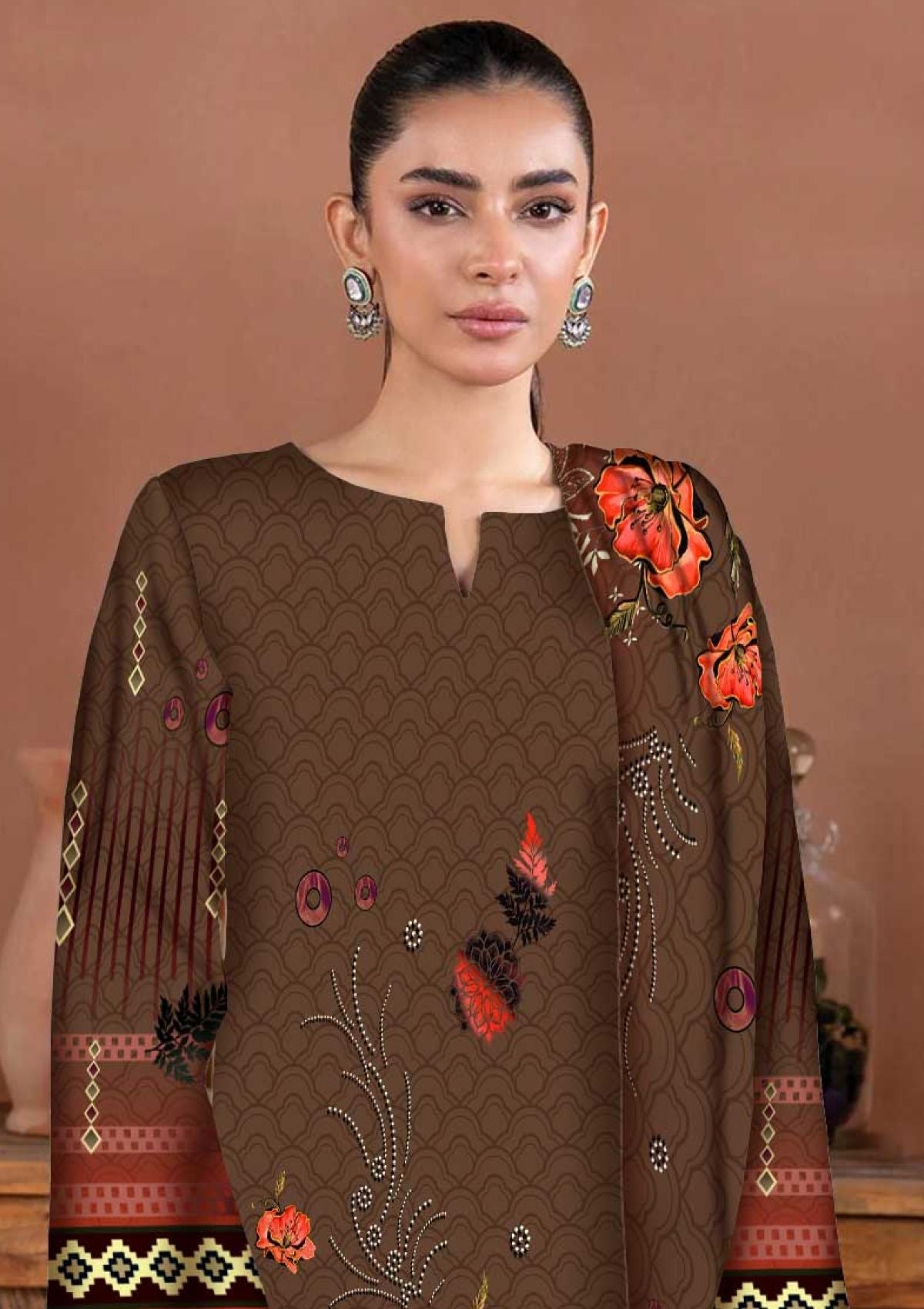 Winter Collection - Art n Style - Monsoon Linen - Volume 2 - A24#02 - Official Art n Style - Agha Fabrics UK